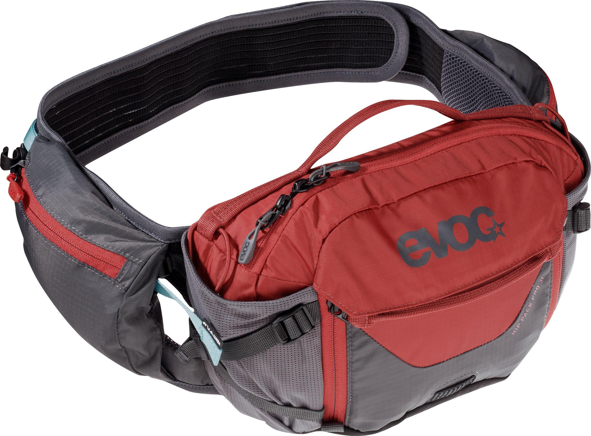 Banano Hip Pack PRO 3L+1.5L blad Grey/Red EVOC-0