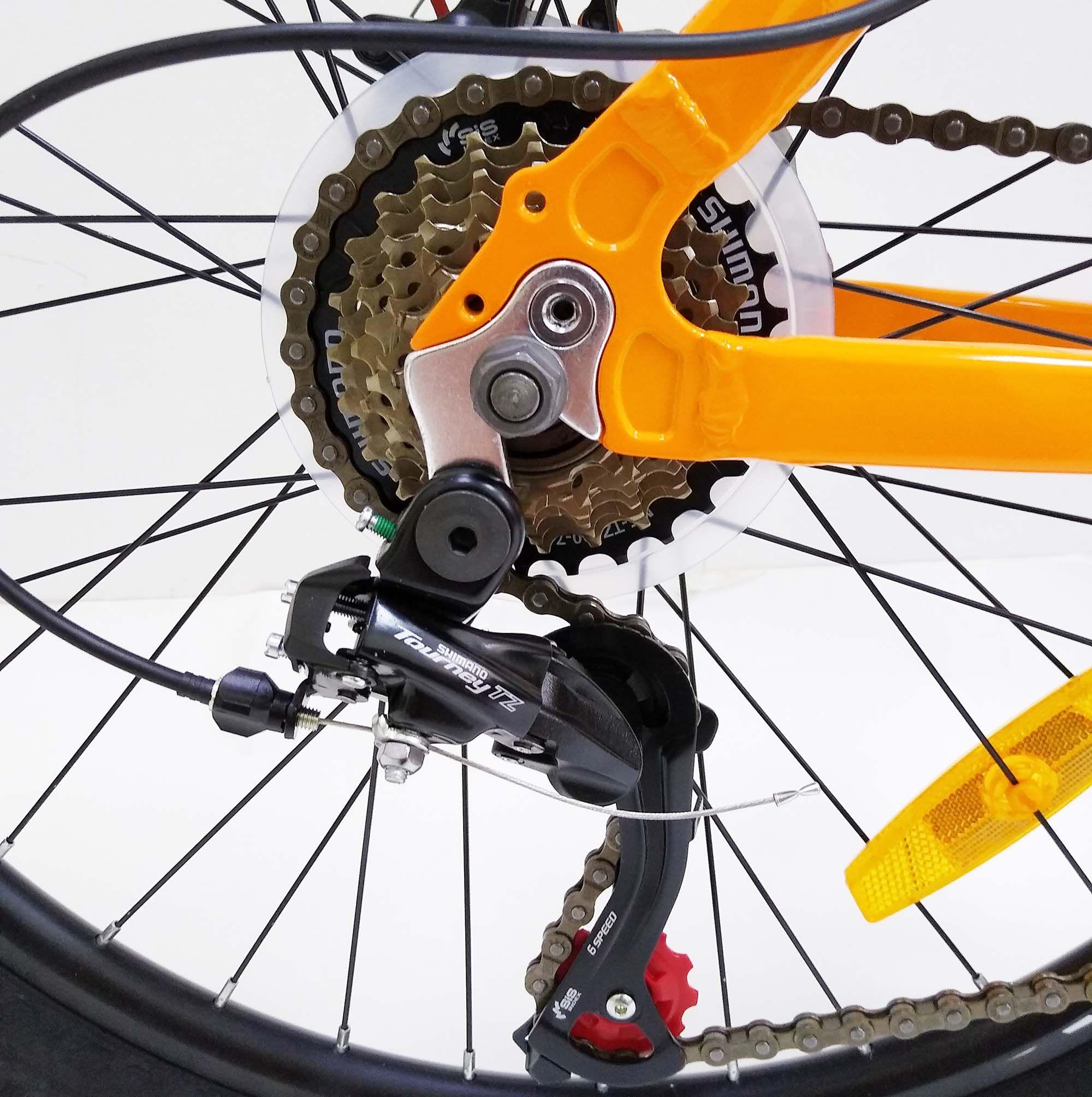 Bicicleta 24 MTB Disco 21S Amarilla Phoenix-1