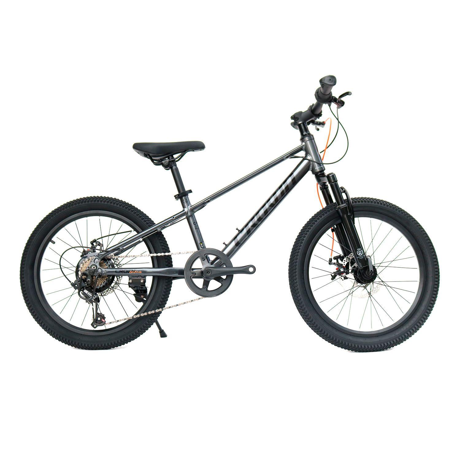 Bicicleta Royal Baby Crown MTB JR 7V 20" Aluminio Gris-0