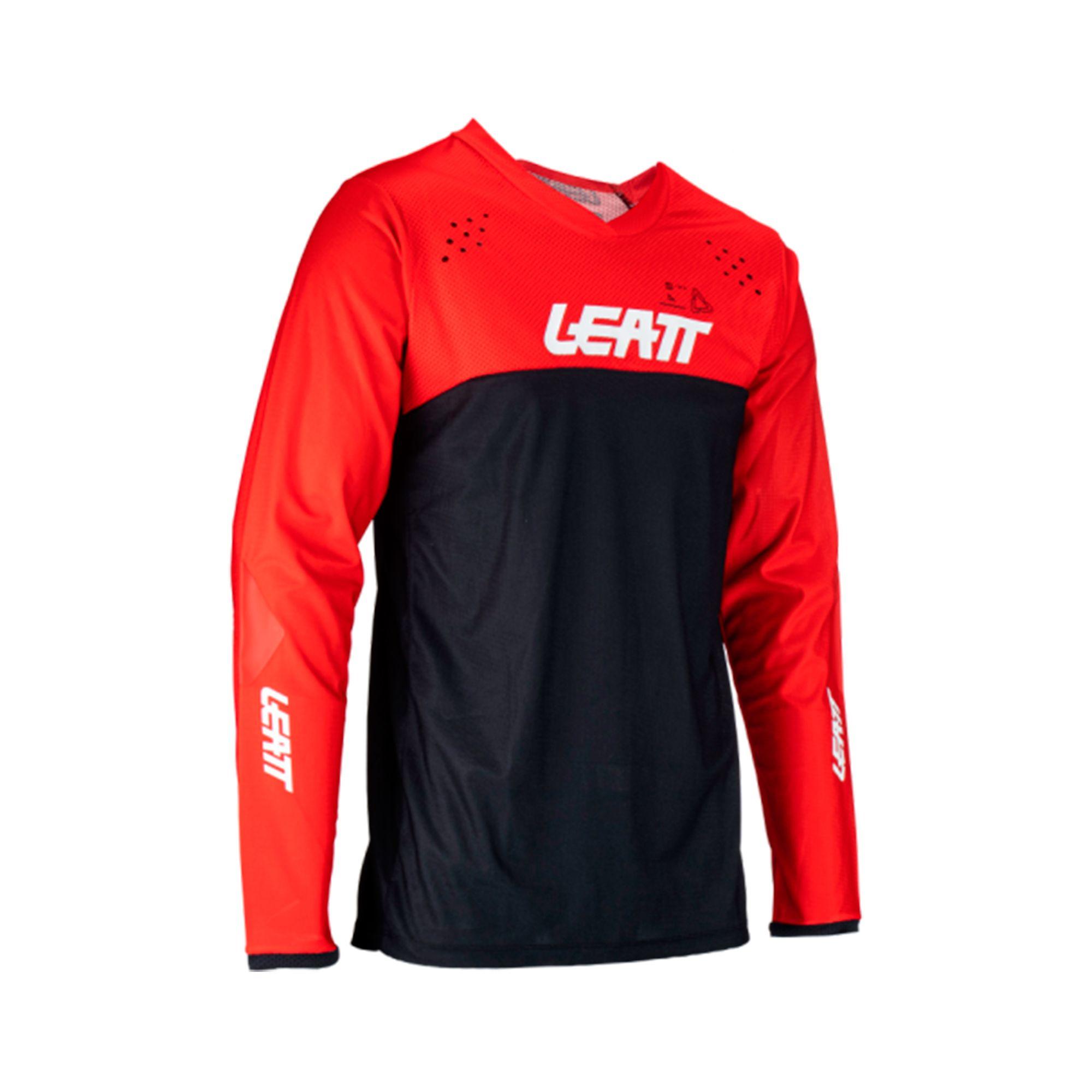 Jersey Moto Leatt 4.5 Enduro Rojo-0
