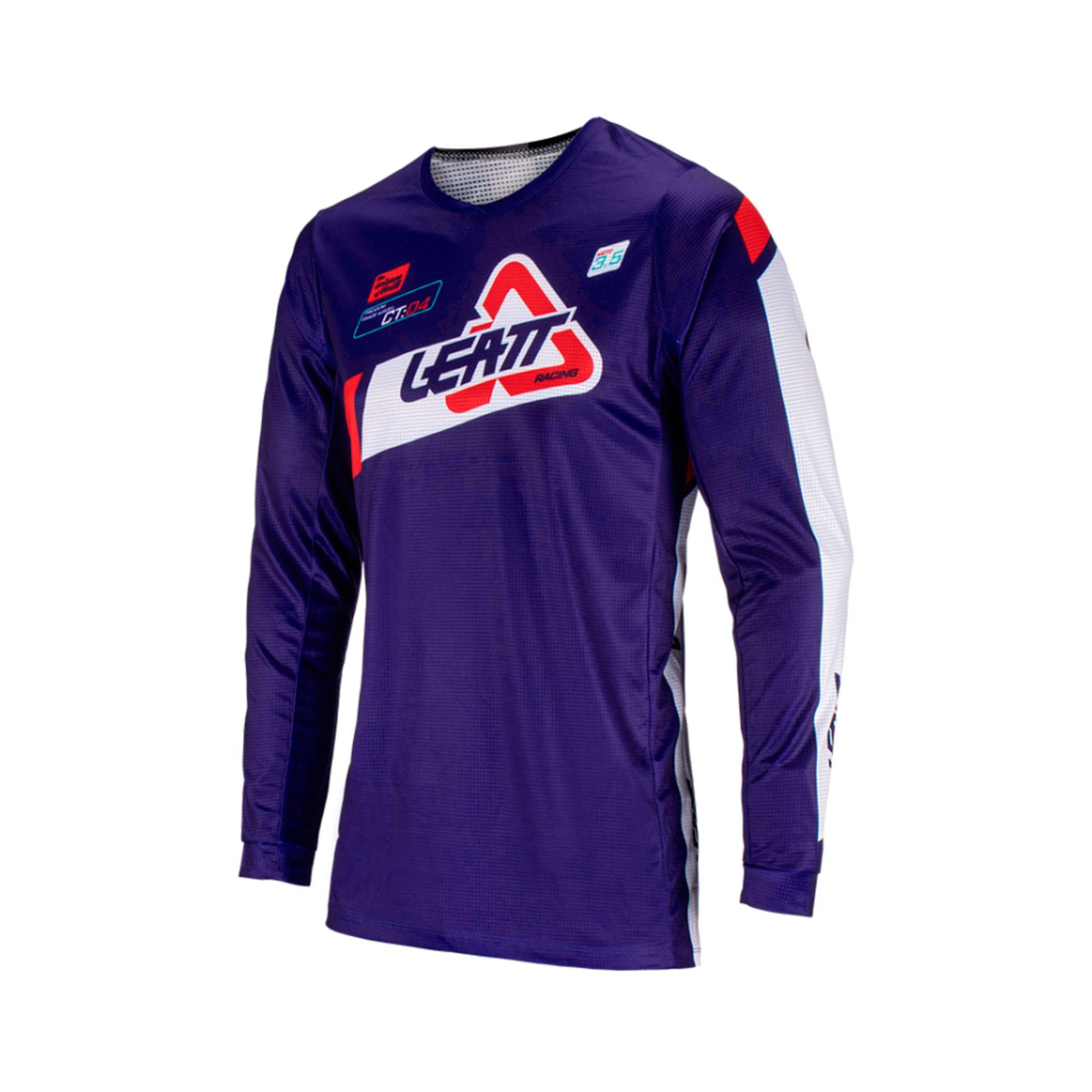 Kit Leatt Moto 3.5 Jersey Con Pantalón Royal-2
