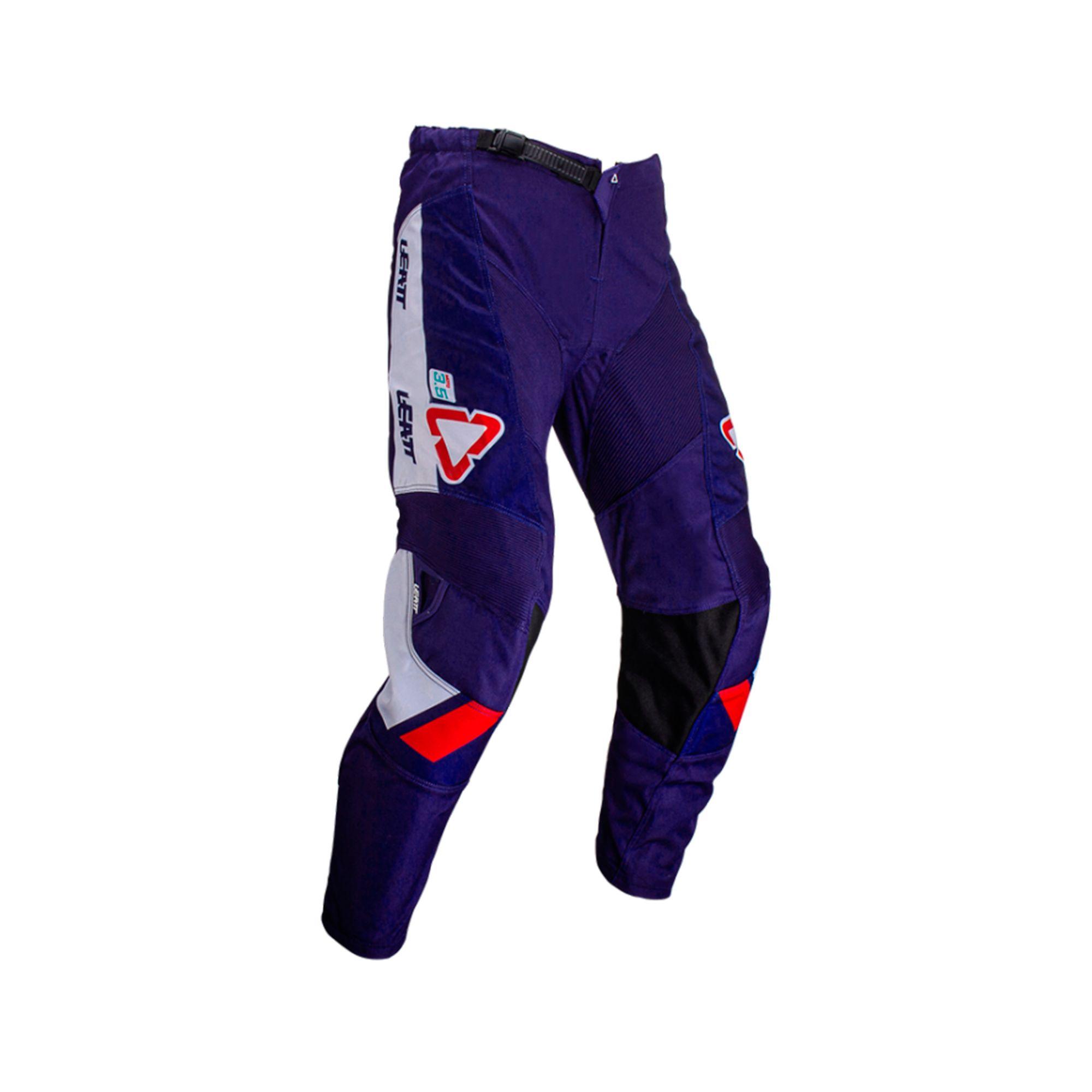 Kit Leatt Moto 3.5 Jersey Con Pantalón Royal-3
