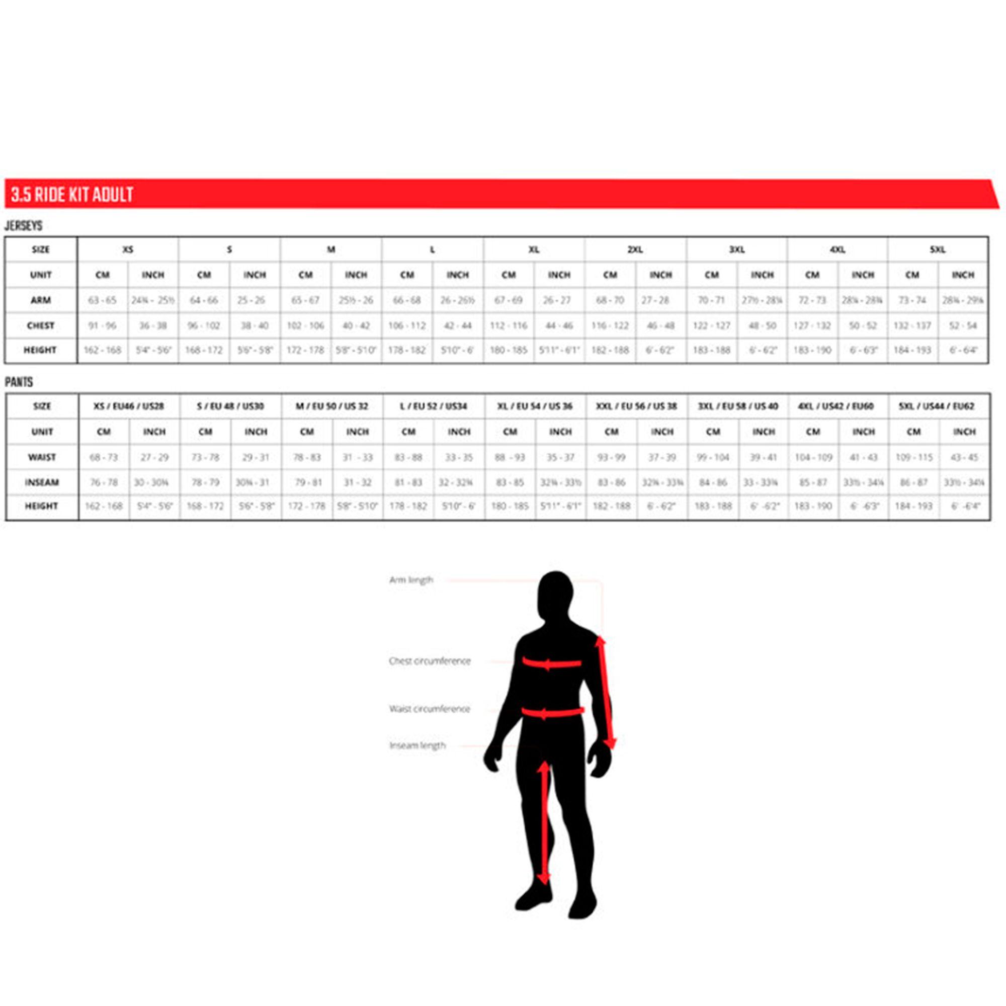 Kit Leatt Moto 3.5 Jersey Con Pantalón Royal-5