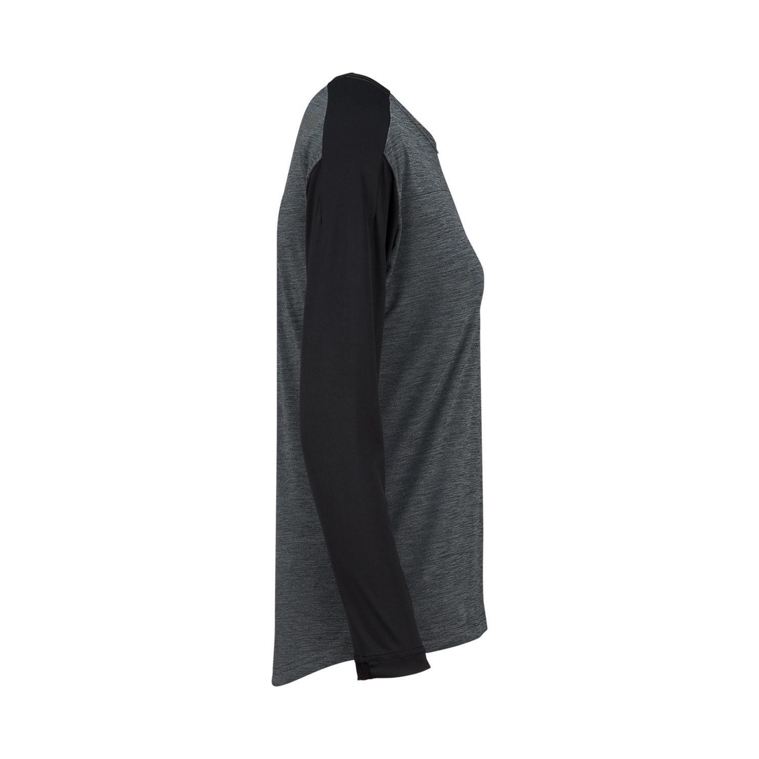 Jersey IXS Manga Larga Mujer Flow X Grafito Negro S-2
