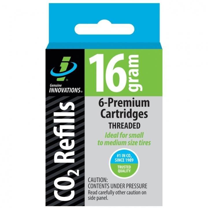 Cartucho CO2 16G Genuine Innovations 6 pcs Slime-1