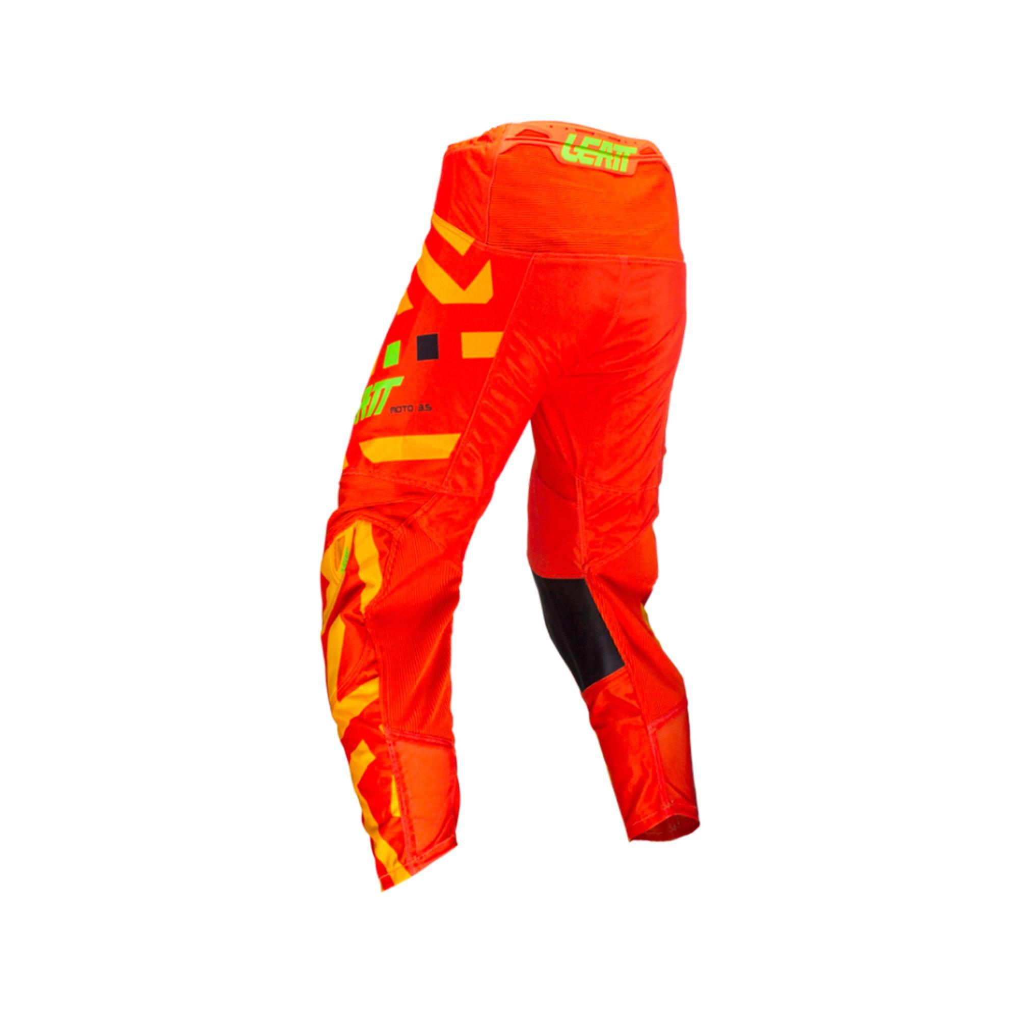 Kit Leatt Moto 3.5 Jersey Con Pantalón Citrus-4
