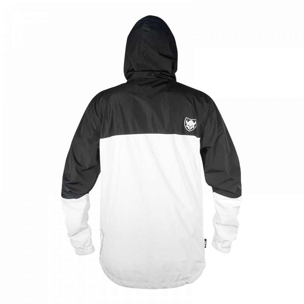 Chaqueta TSG Cortaviento Blanco Negro-1