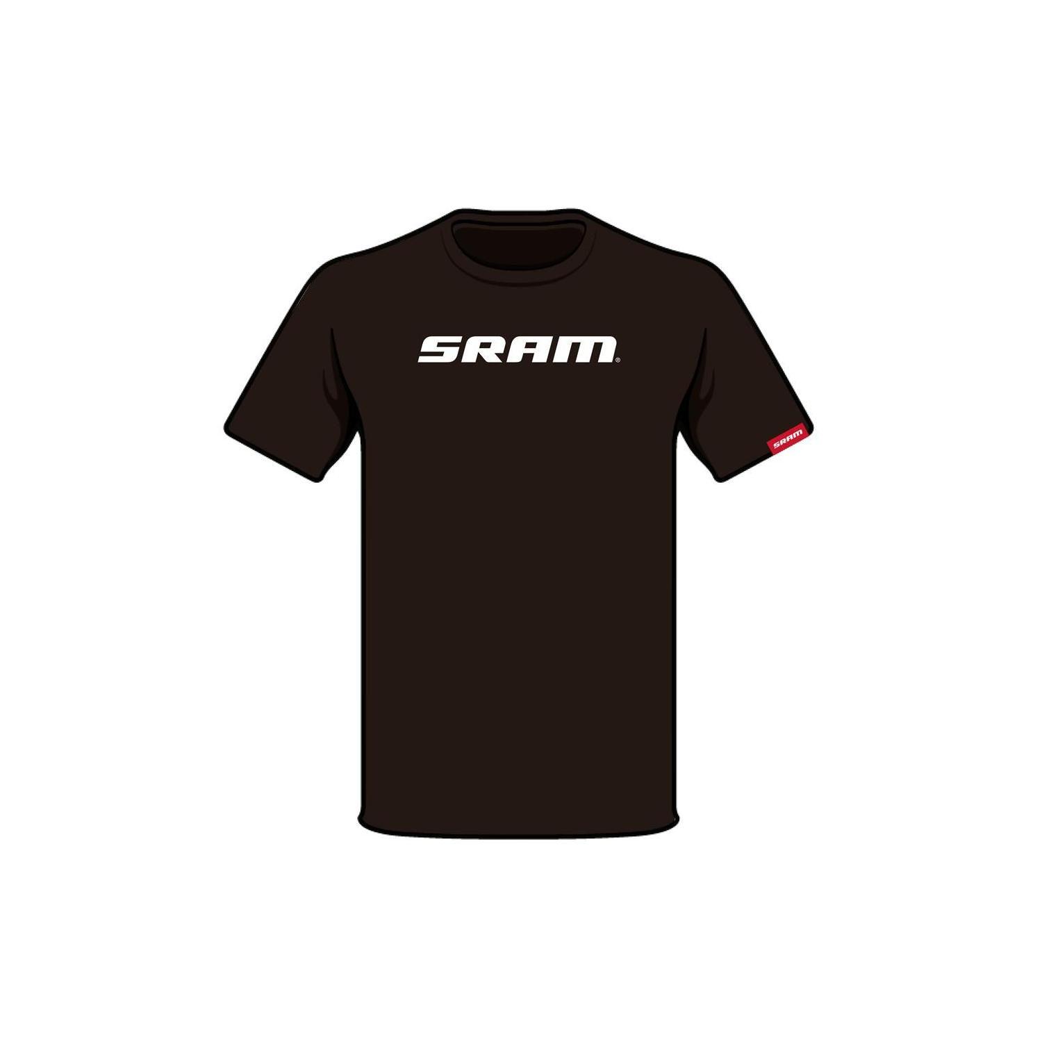 Polera SRAM Manga Corta Classic Negro-3