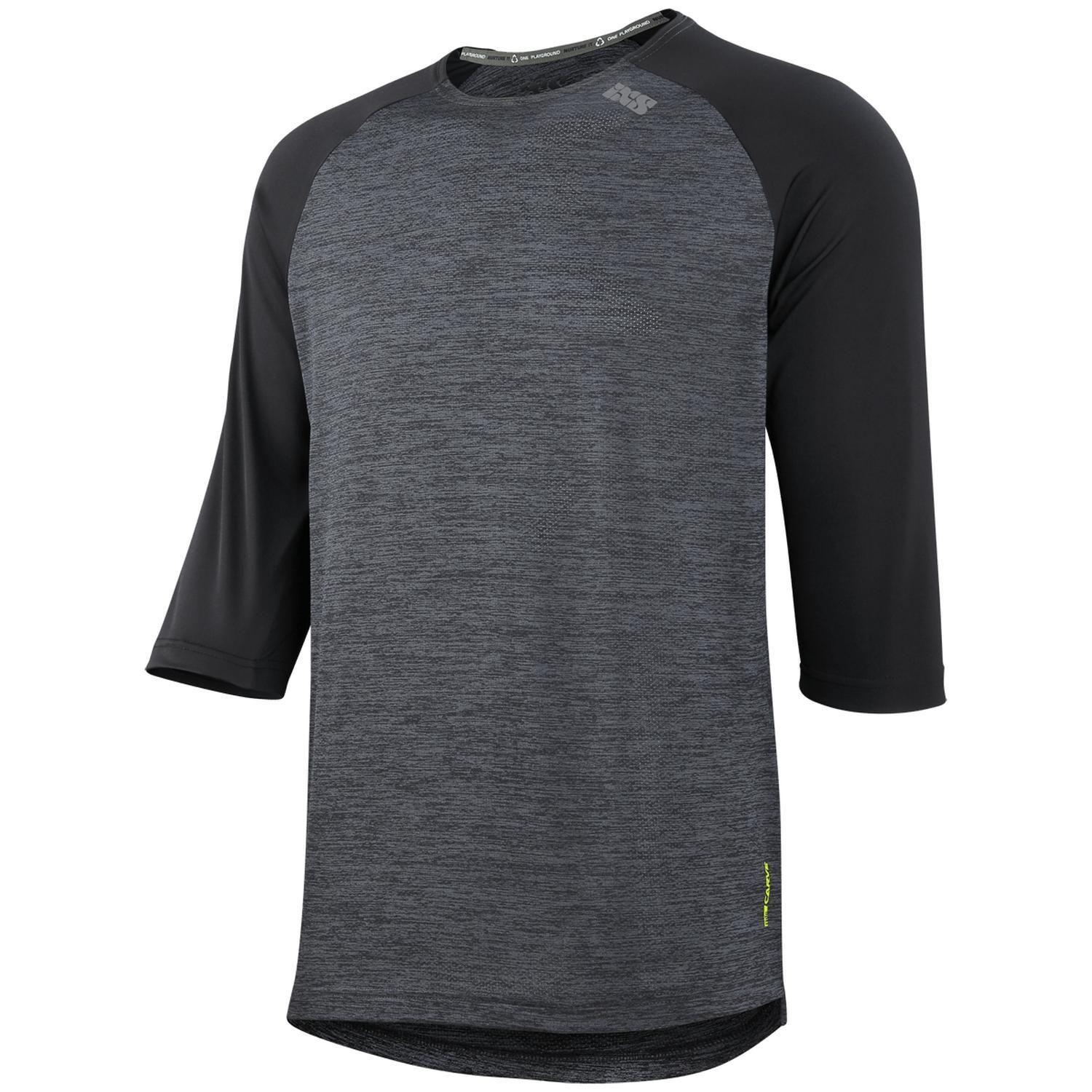 Jersey IXS Manga 3/4 Carve X Negro M 52EU-0