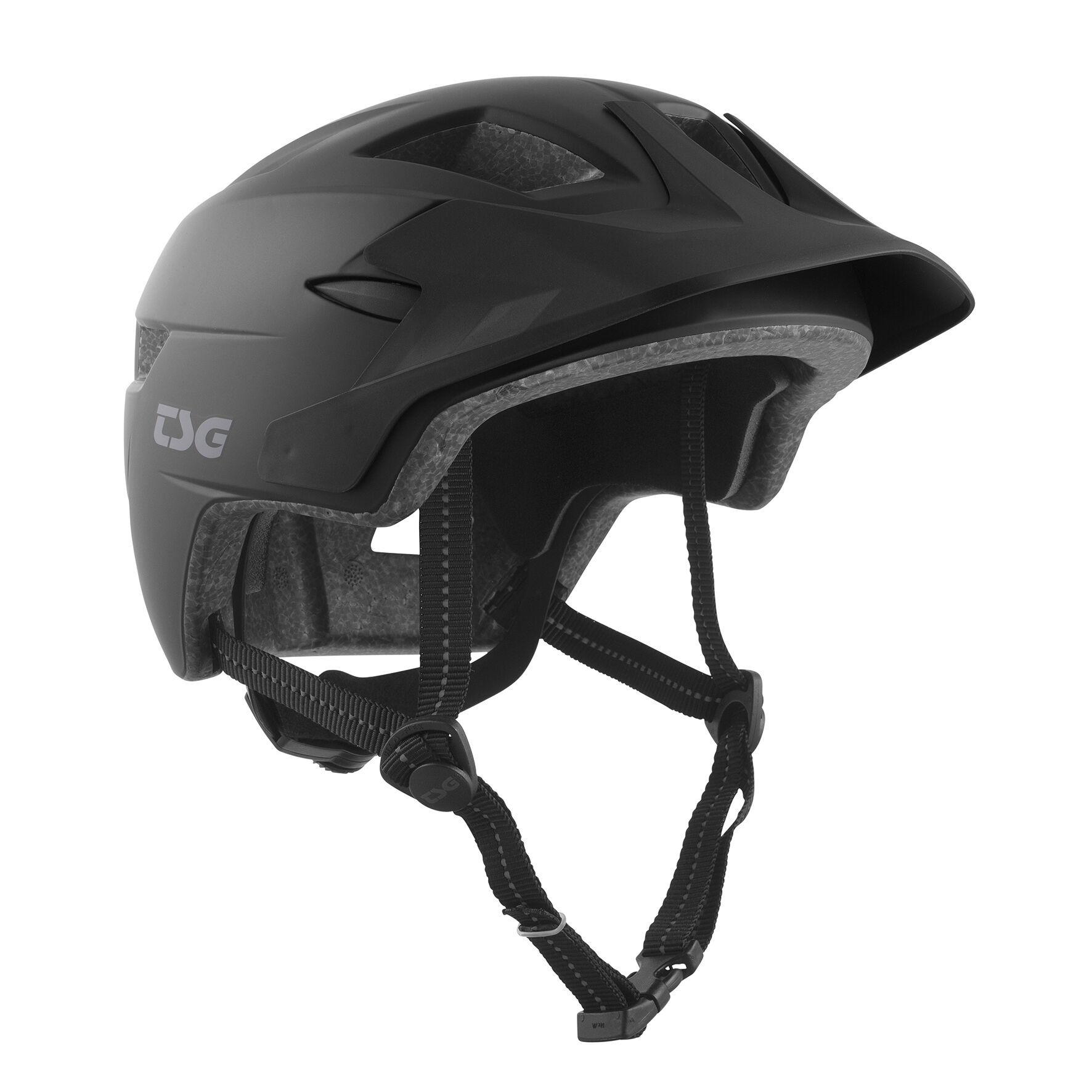 Casco Cadete solid satin Black XXS/XS  TSG-0
