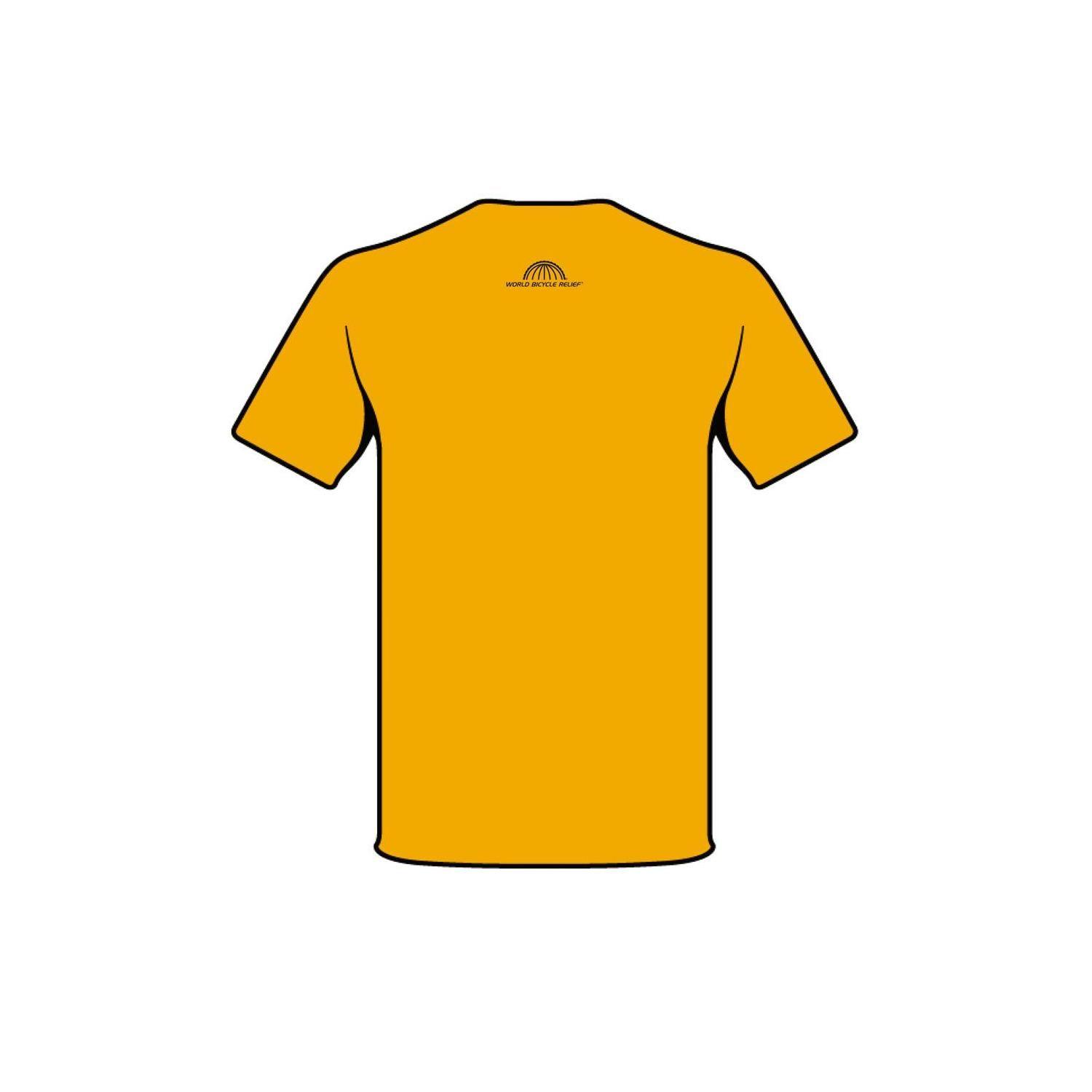 Polera RockShox Manga Corta R2209 Amarillo-2