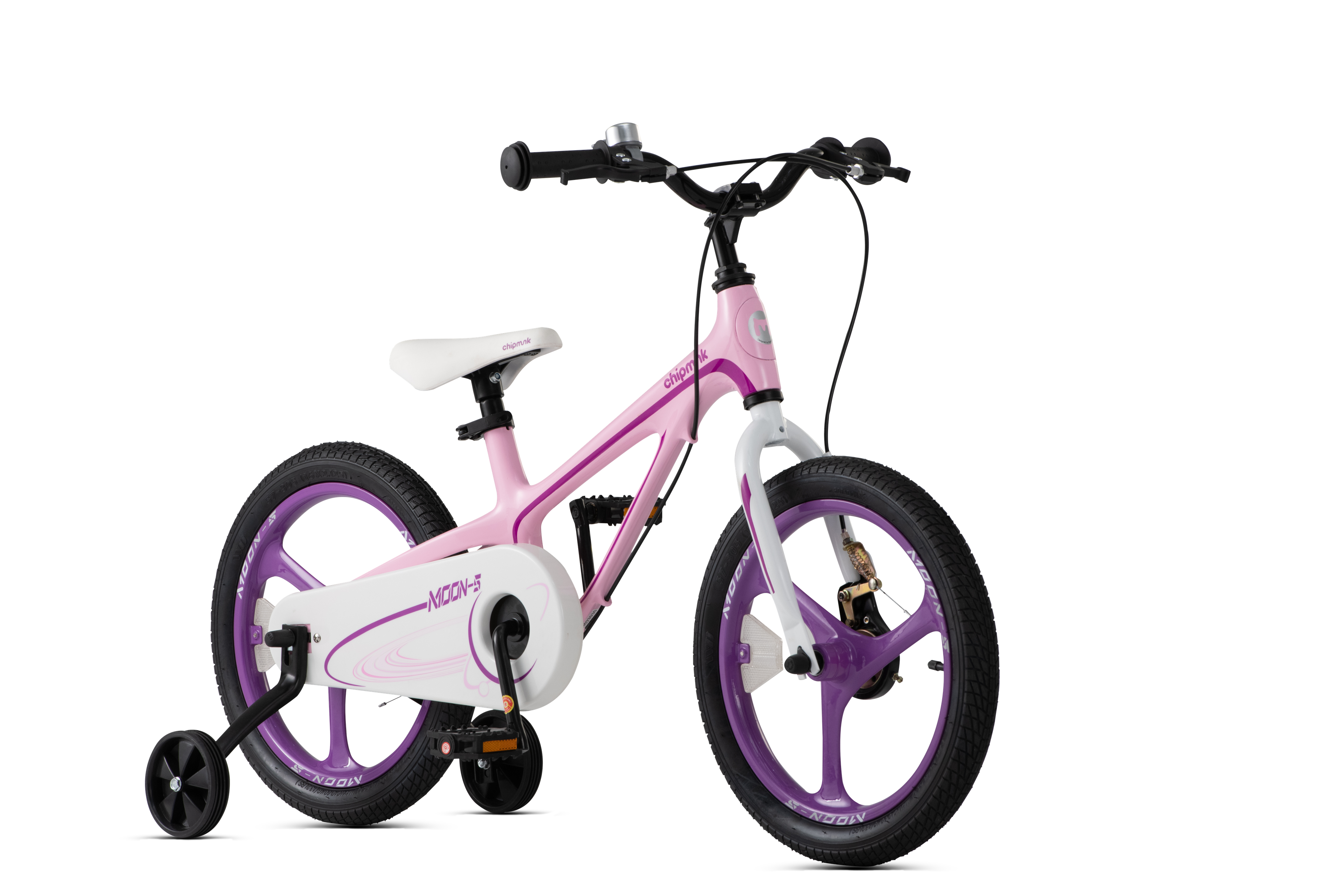 Bicicleta Niño 16 Moon5 Plus Rosa Chipmunk-2