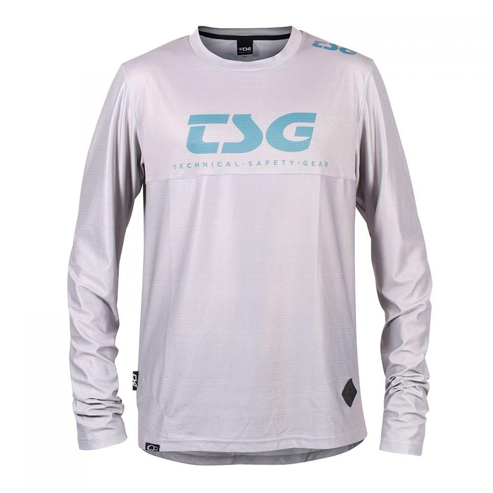 Jersey TSG Manga Larga MF2 Gris Azul-0