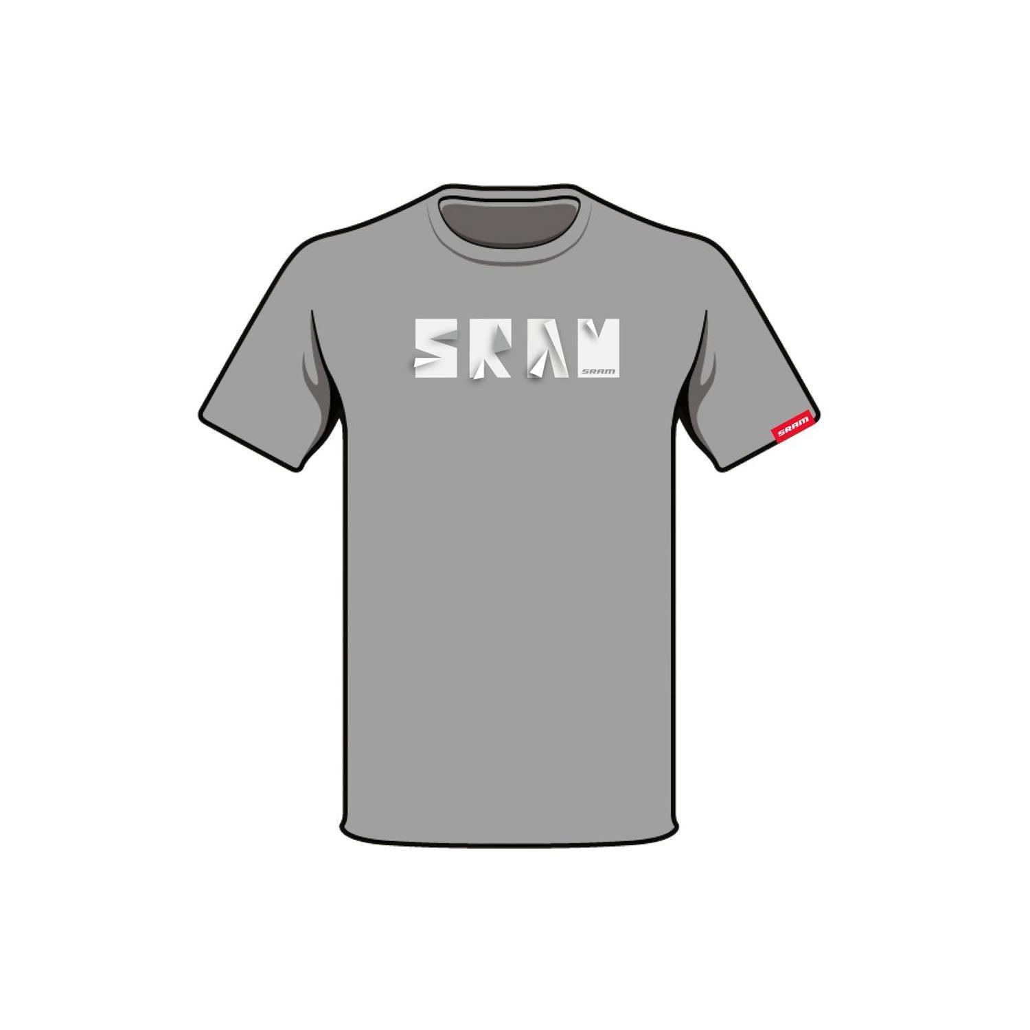 Polera SRAM Manga Corta Ori Srami Gris-3