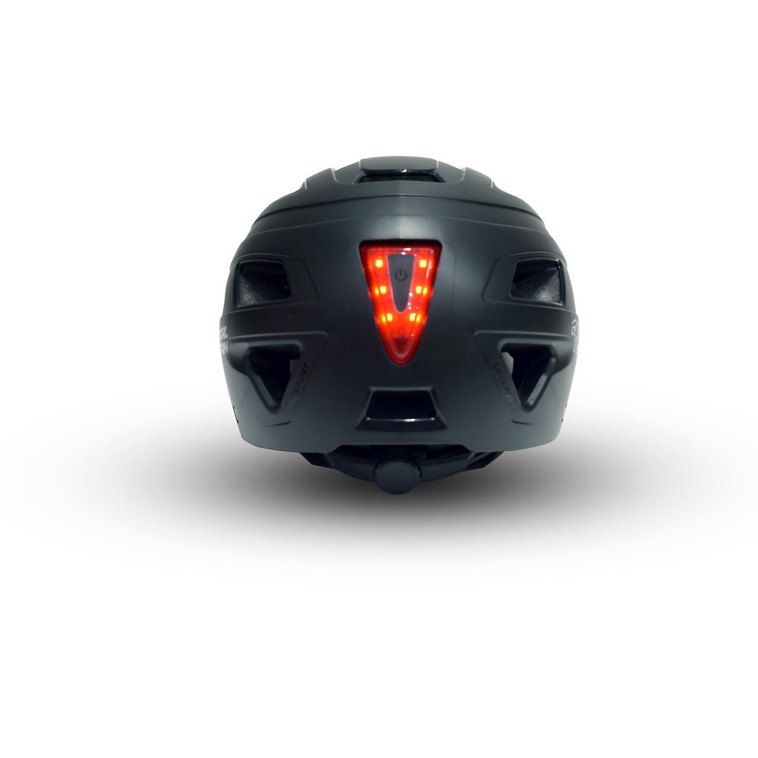 Casco Radical Mountain Urbano Con Luz Negro L 58-62cm-2