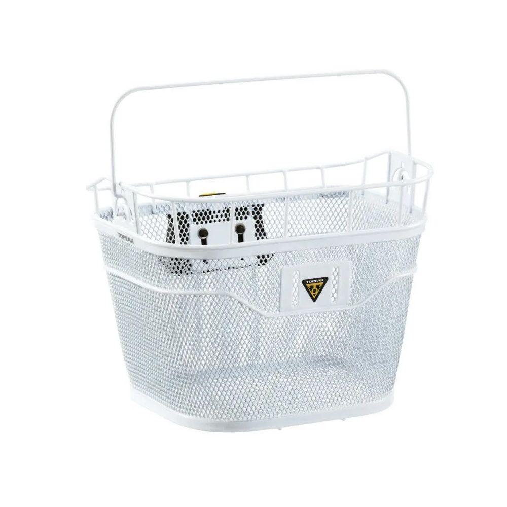 Canasto Topeak Delantero Desmontable Fixer 3e Blanco-2