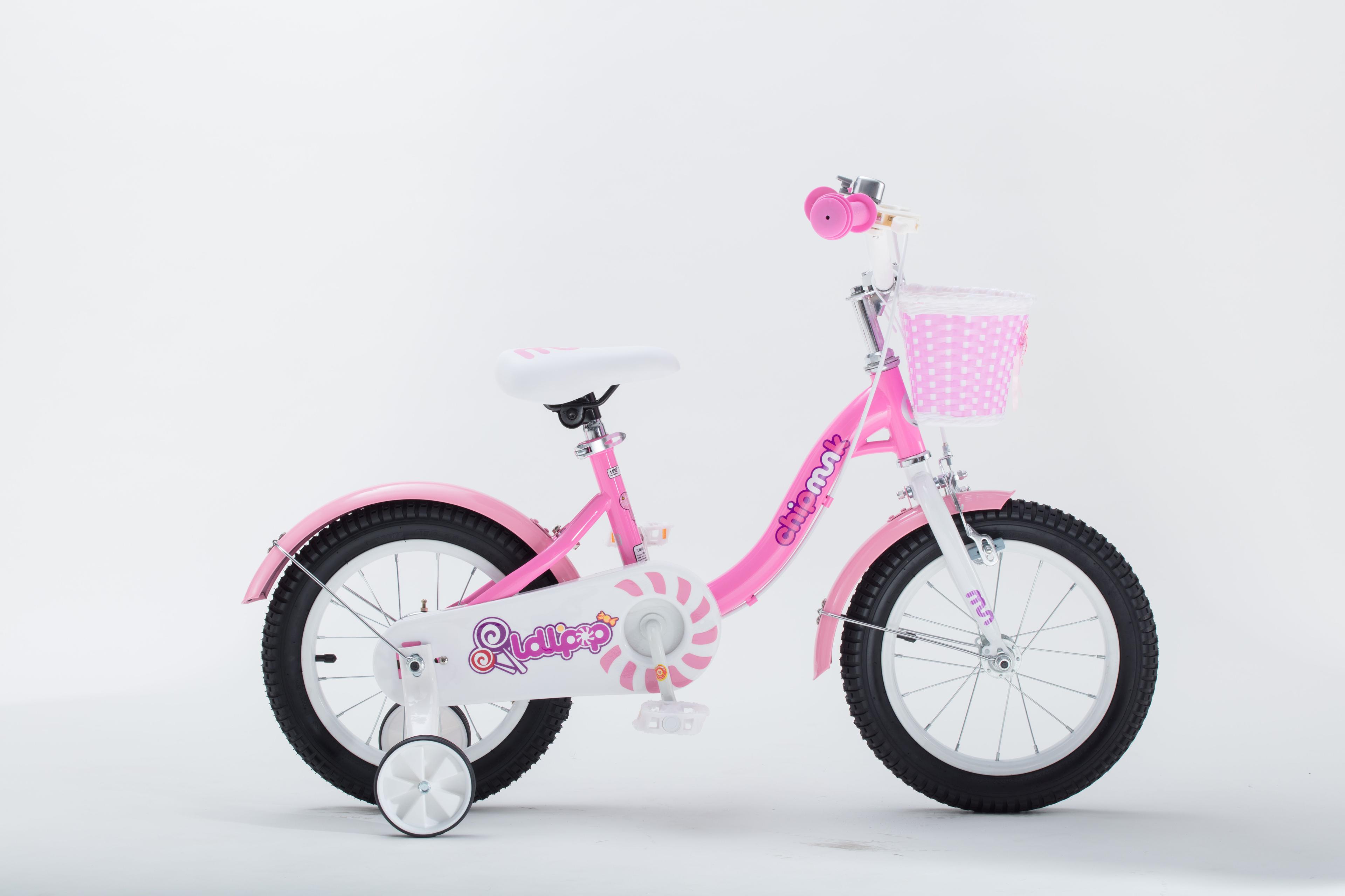 Bicicleta Niña 16 MM Rosa Chipmunk-0
