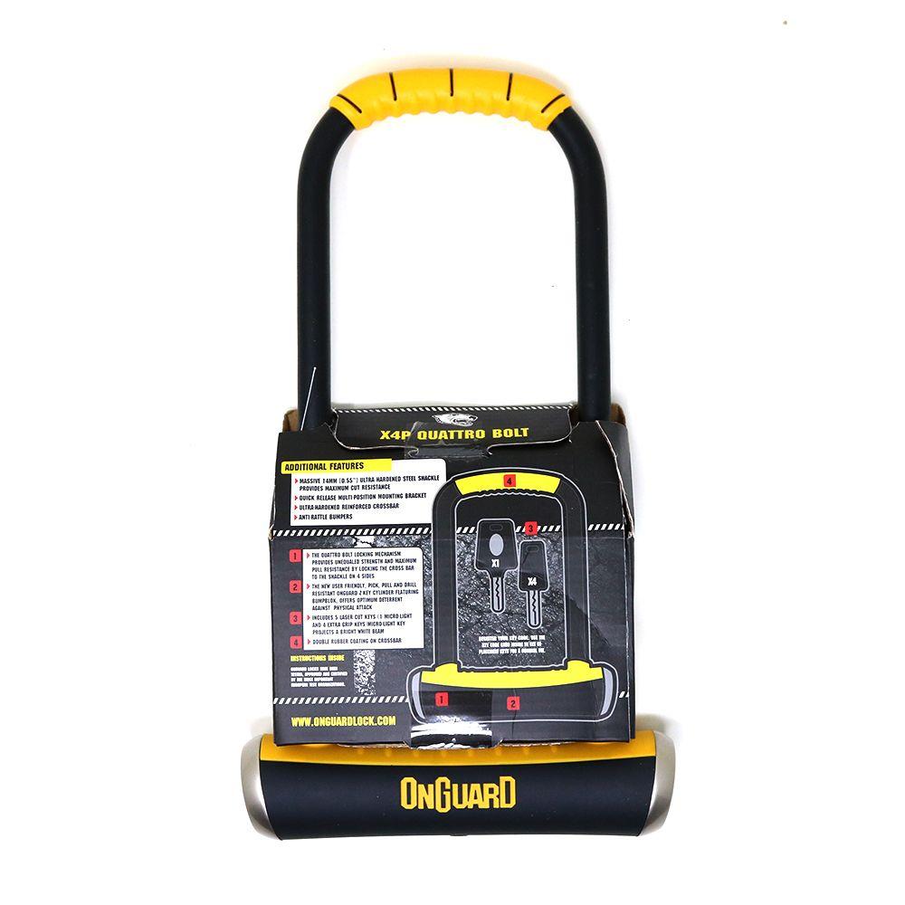 Candado OnGuard Llave U-Lock Pitbull LS 115X292mm-2