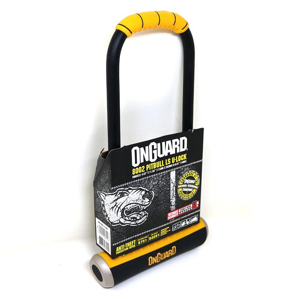 Candado OnGuard Llave U-Lock Pitbull LS 115X292mm-3