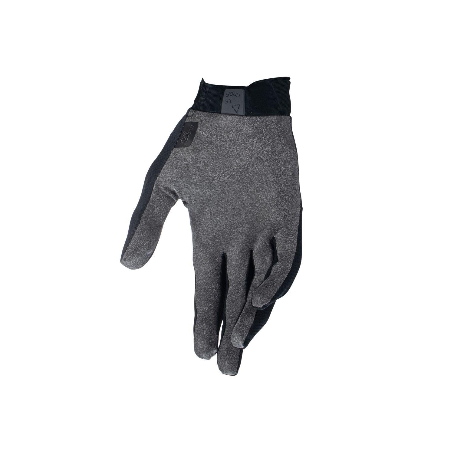 Guantes Leatt Bicicleta y Moto 1.5 GripR V24 Stealth XL US11-2