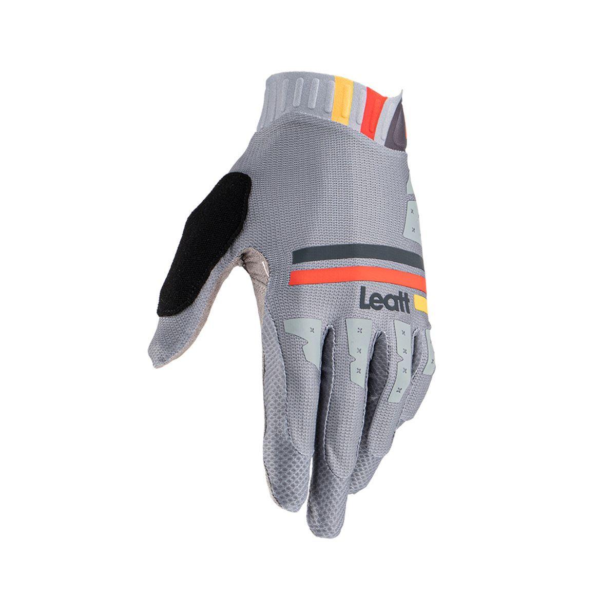 Guantes Leatt Bicicleta y Moto 2.0 X-Flow Titanium M 8EU 9US-1