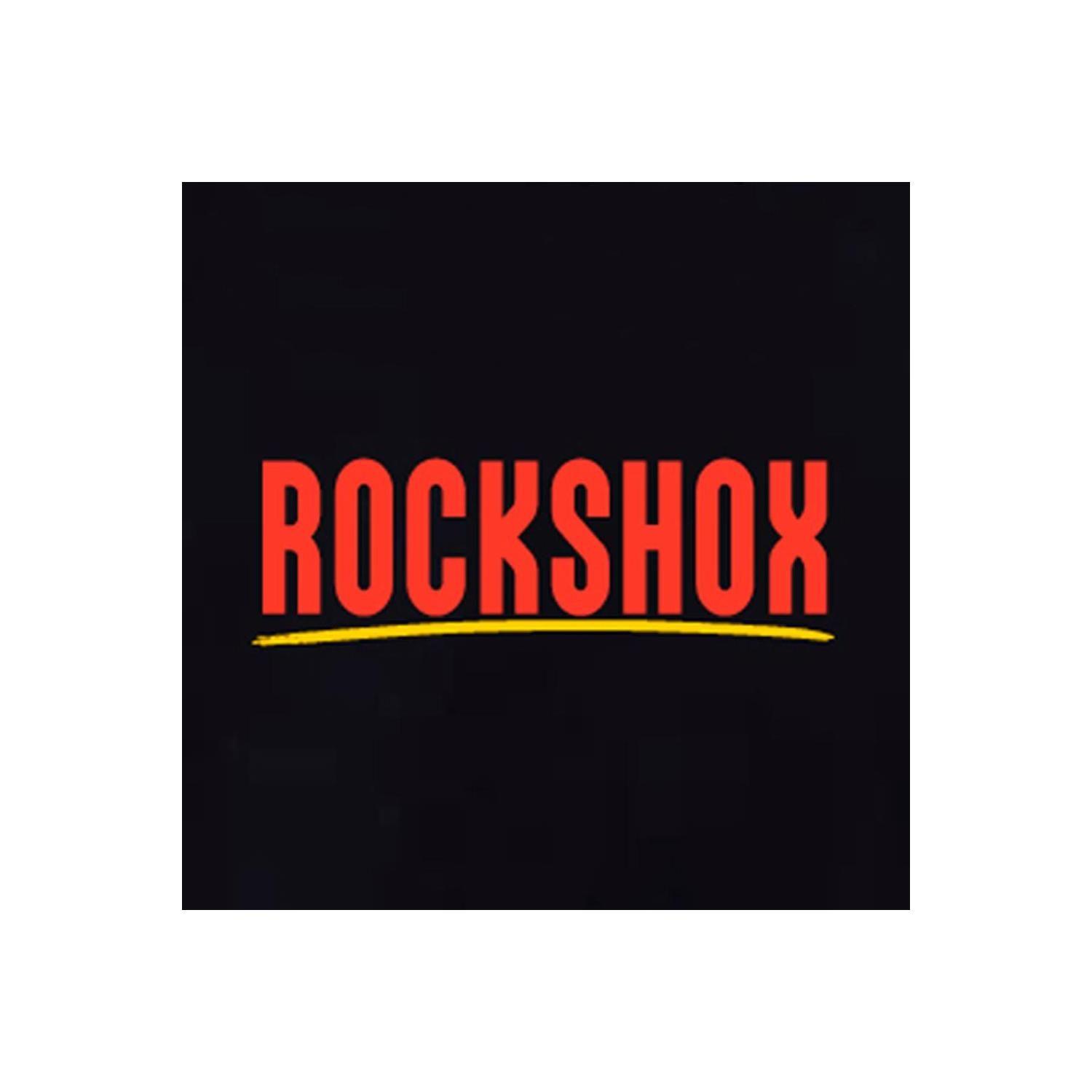 Polera RockShox Manga Corta Paint Brush Logo Negro-2