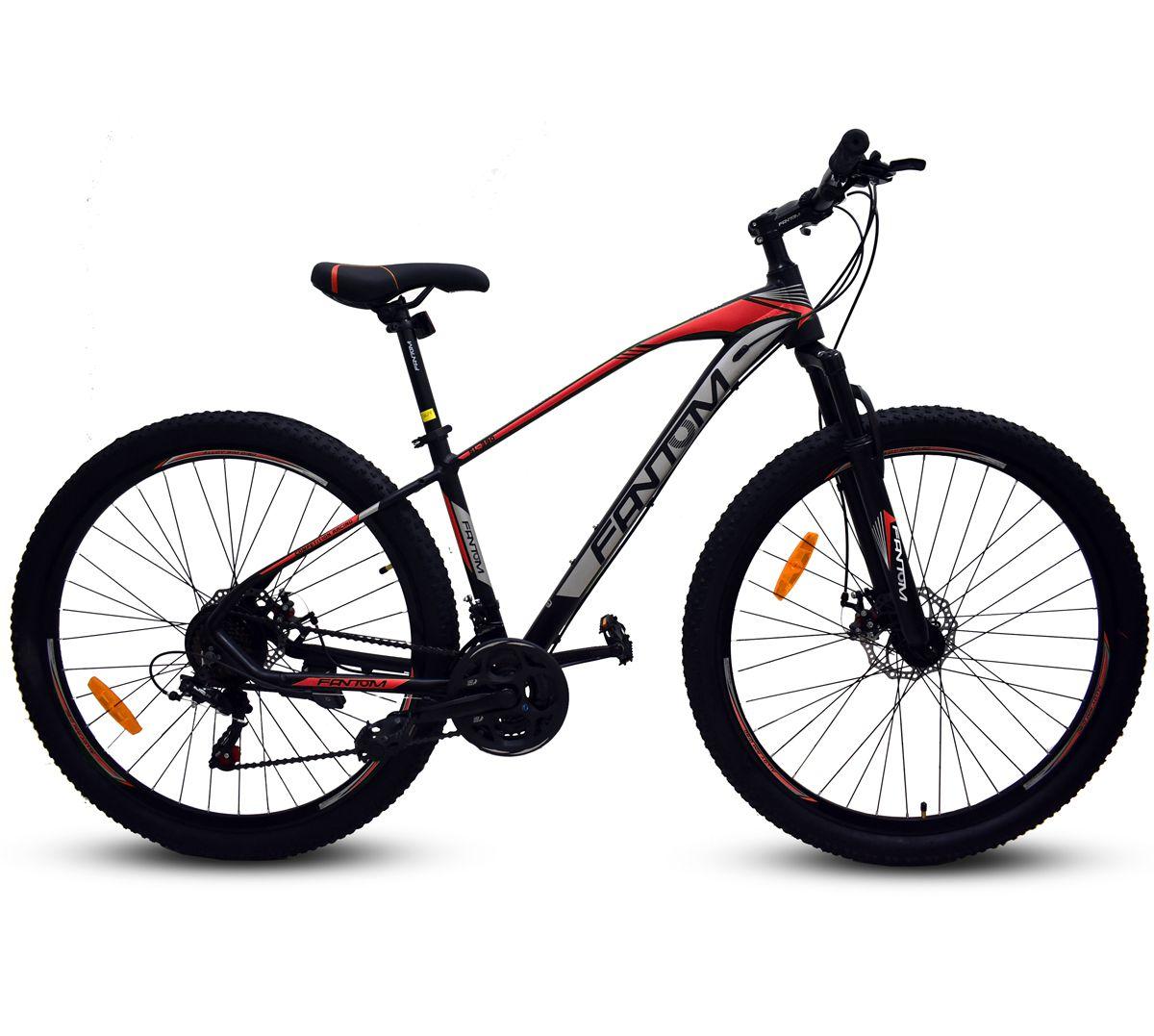 Bicicleta 27.5 Aluminio Disco Negro/Roja 2021 Fantom-0