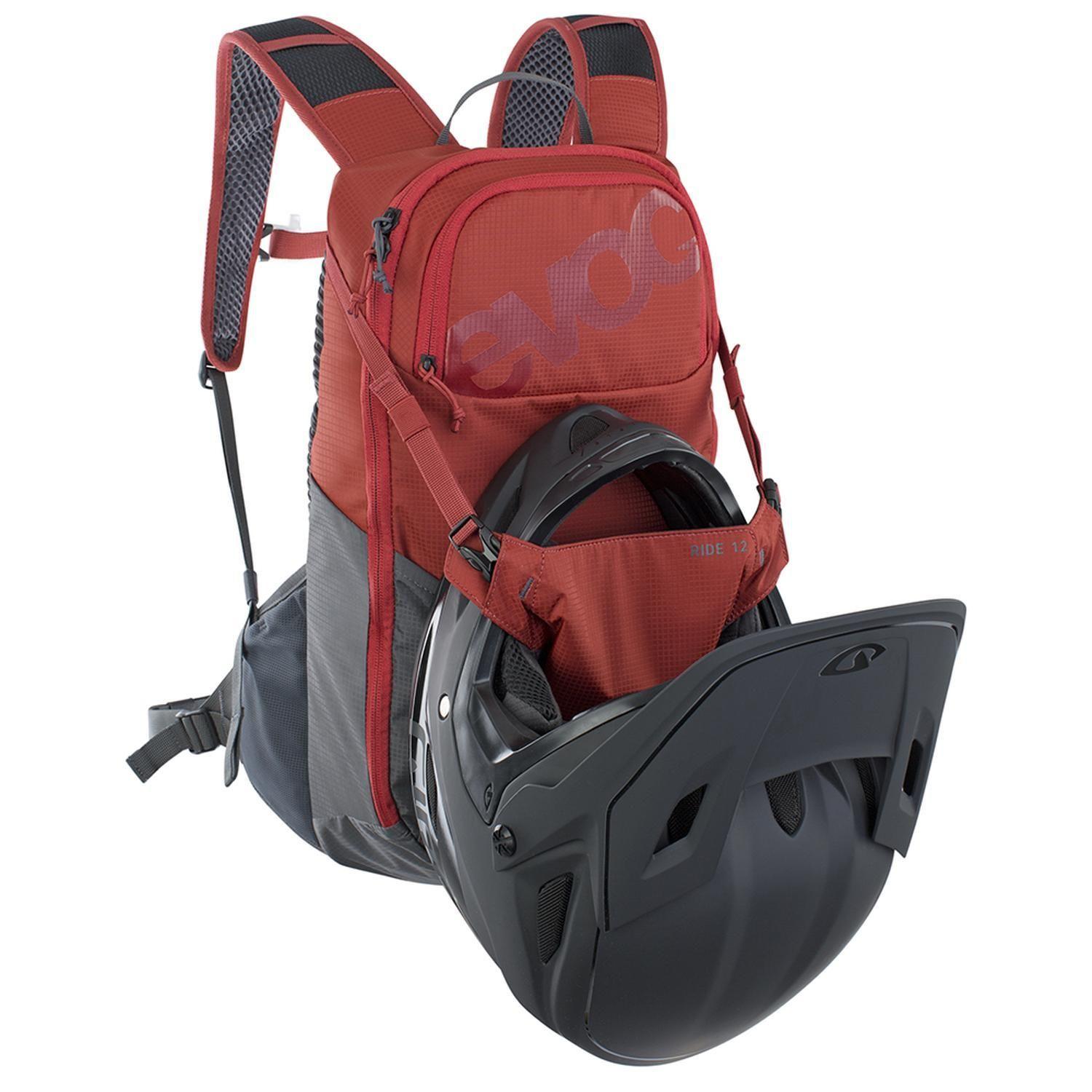 Mochila Ride 12+2l Bladder Red/Grey EVOC-1