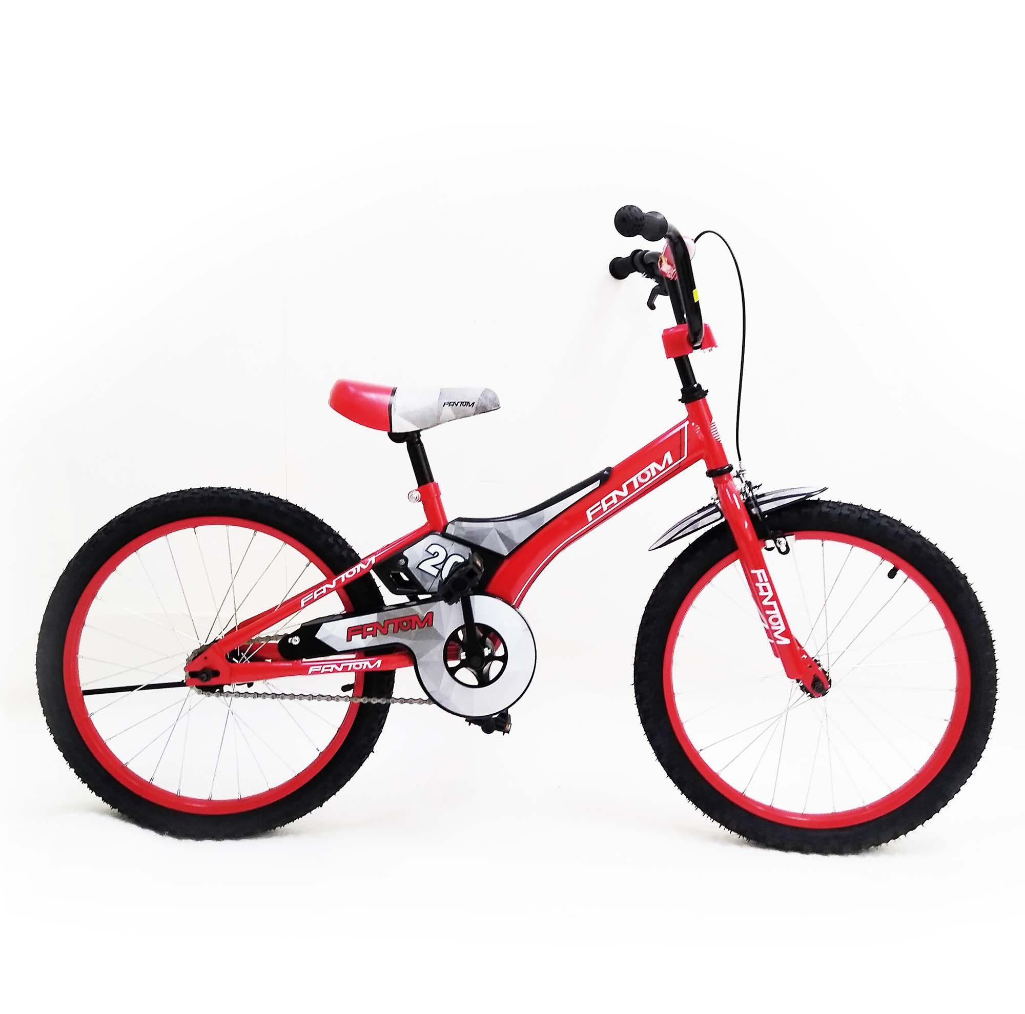 Bicicleta 20 Llamas Rojo Fantom-0