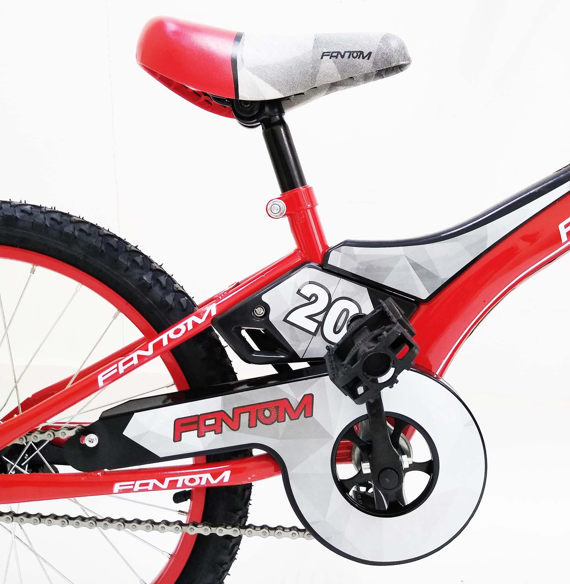Bicicleta 20 Llamas Rojo Fantom-1