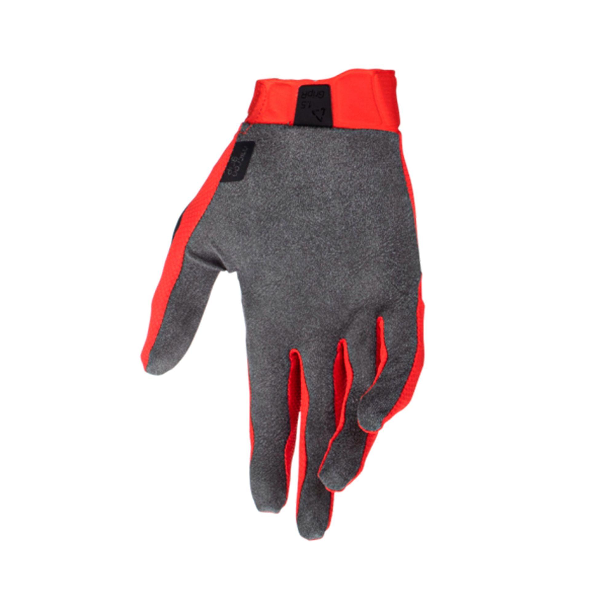 Guantes Leatt Bicicleta y Moto 1.5 GripR Rojo XL 11US-2