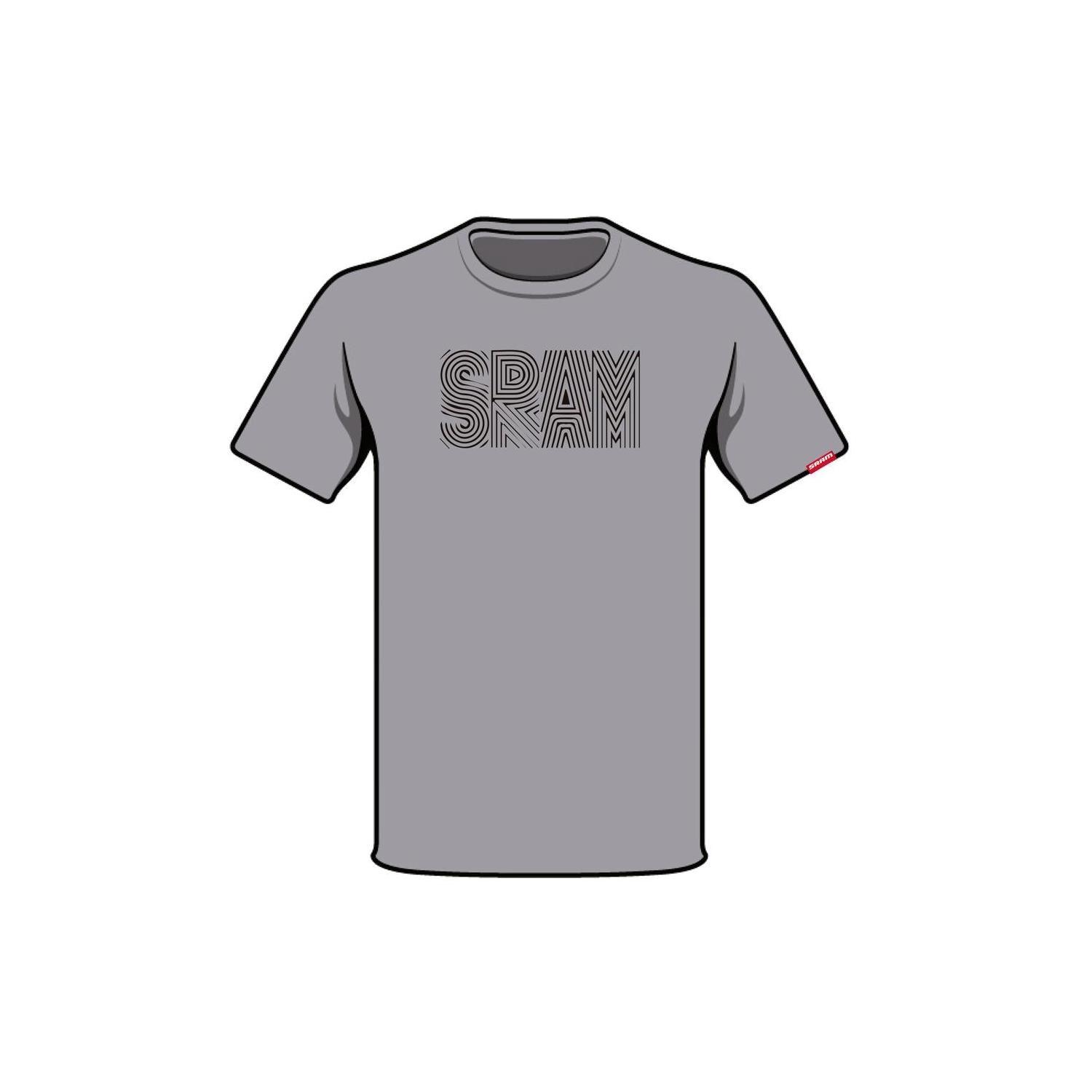 Polera SRAM Manga Corta S2205 Gris-0