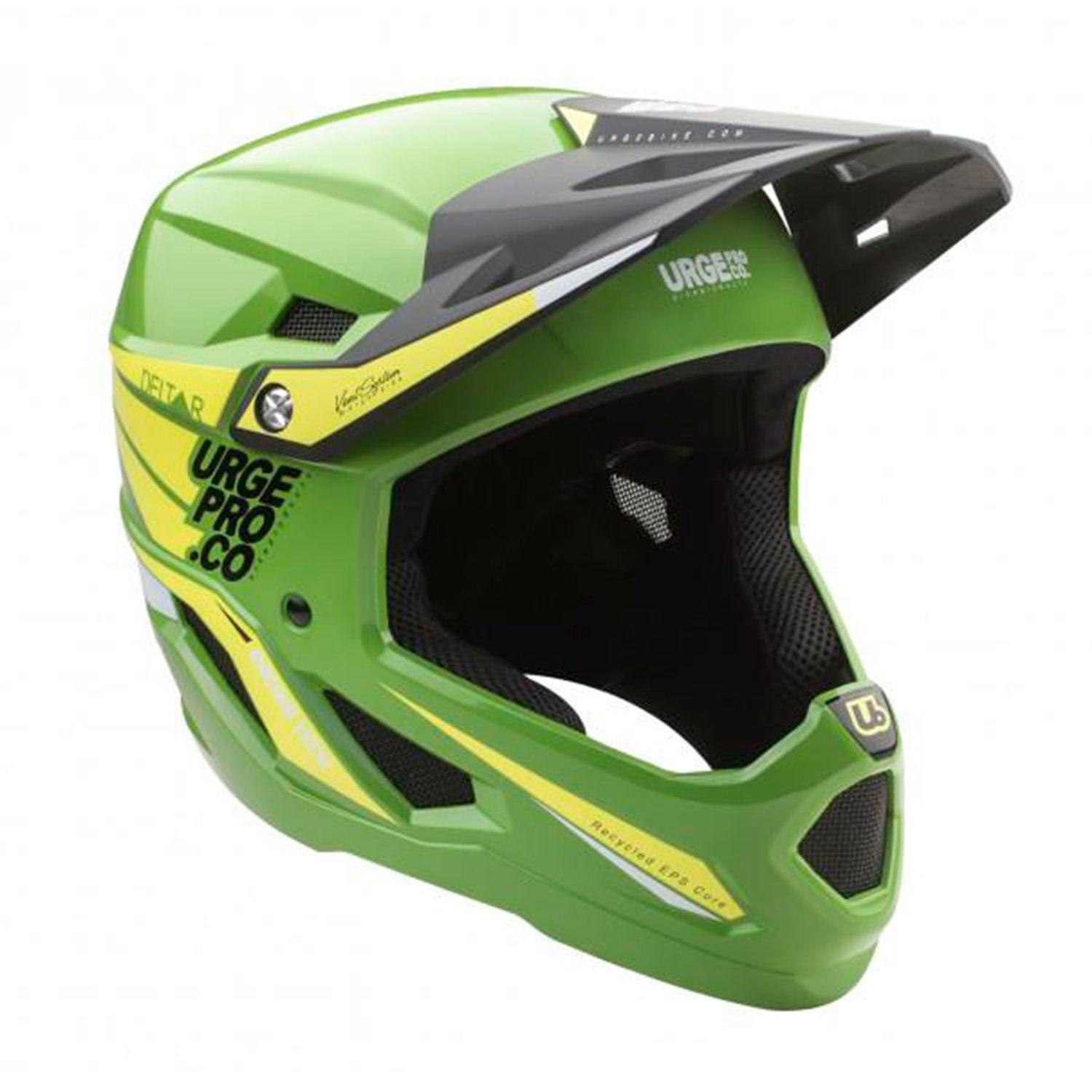 Casco Urge Integral MTB Descenso BMX Scooter Deltar Verde L-0