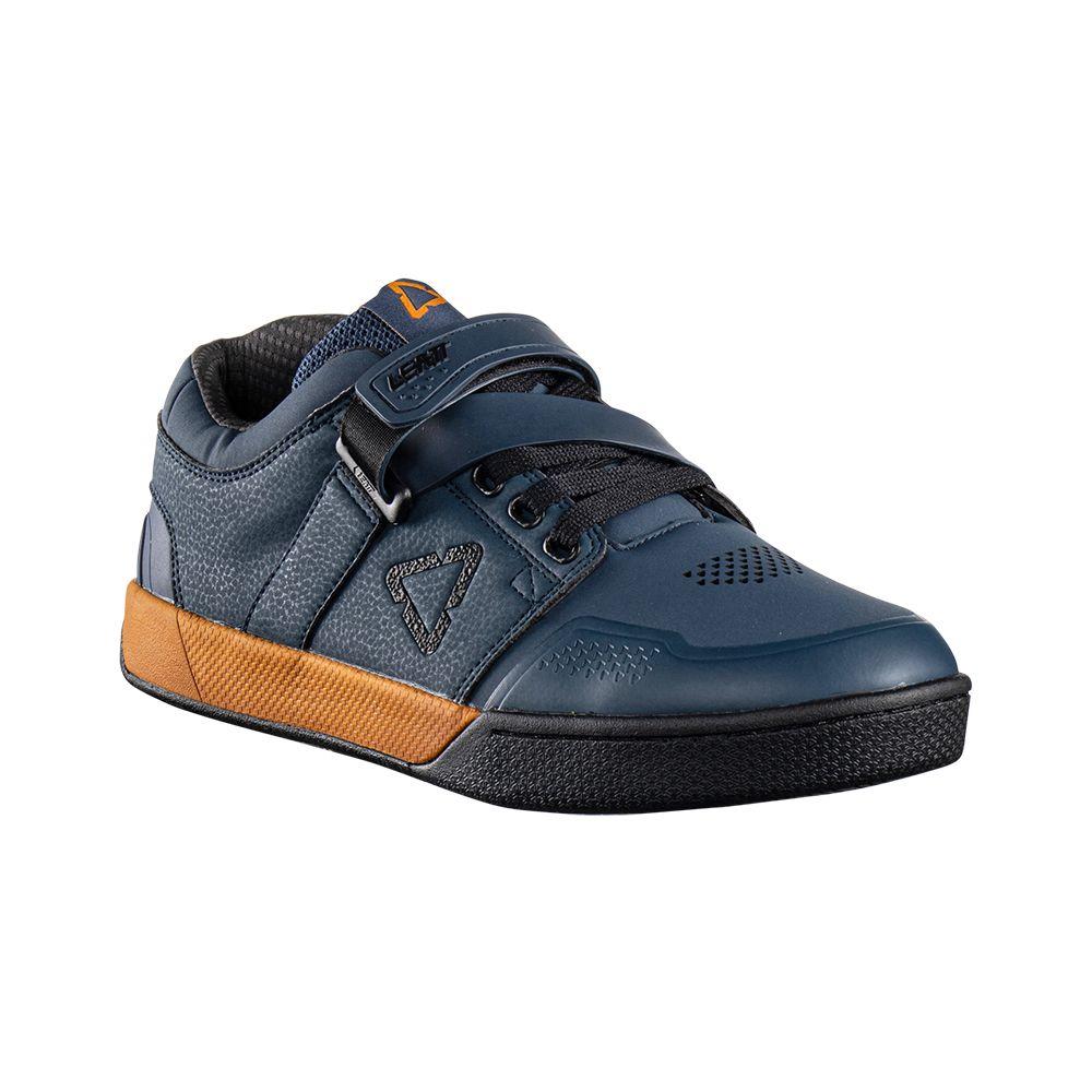 Zapatilla Leatt 4.0 Fijación Ciclismo Deportivo Enduro Azul-4