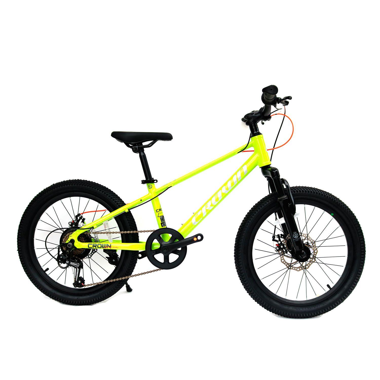 Bicicleta Royal Baby Crown MTB JR 7V 20" Aluminio Verde-0