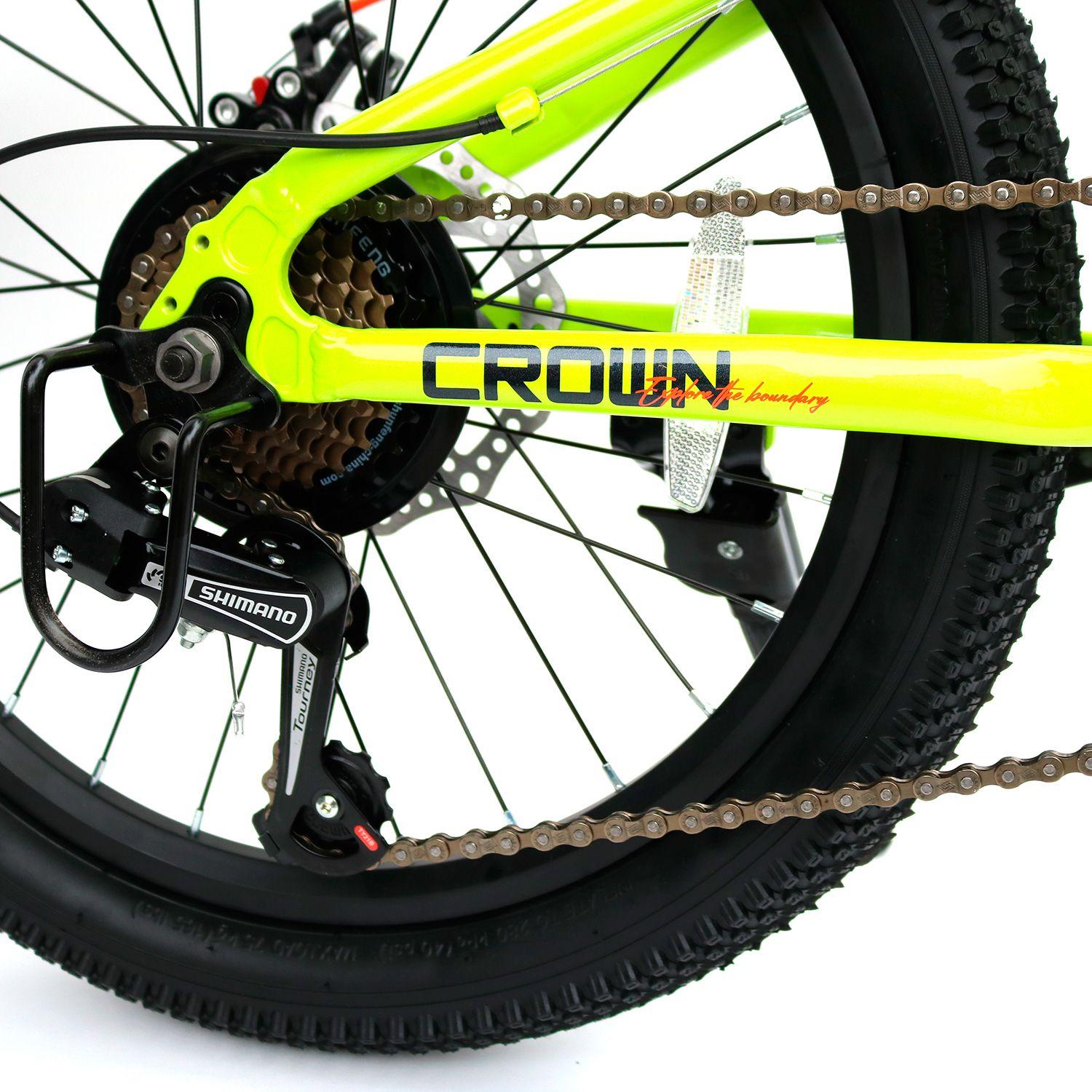 Bicicleta Royal Baby Crown MTB JR 7V 20" Aluminio Verde-4