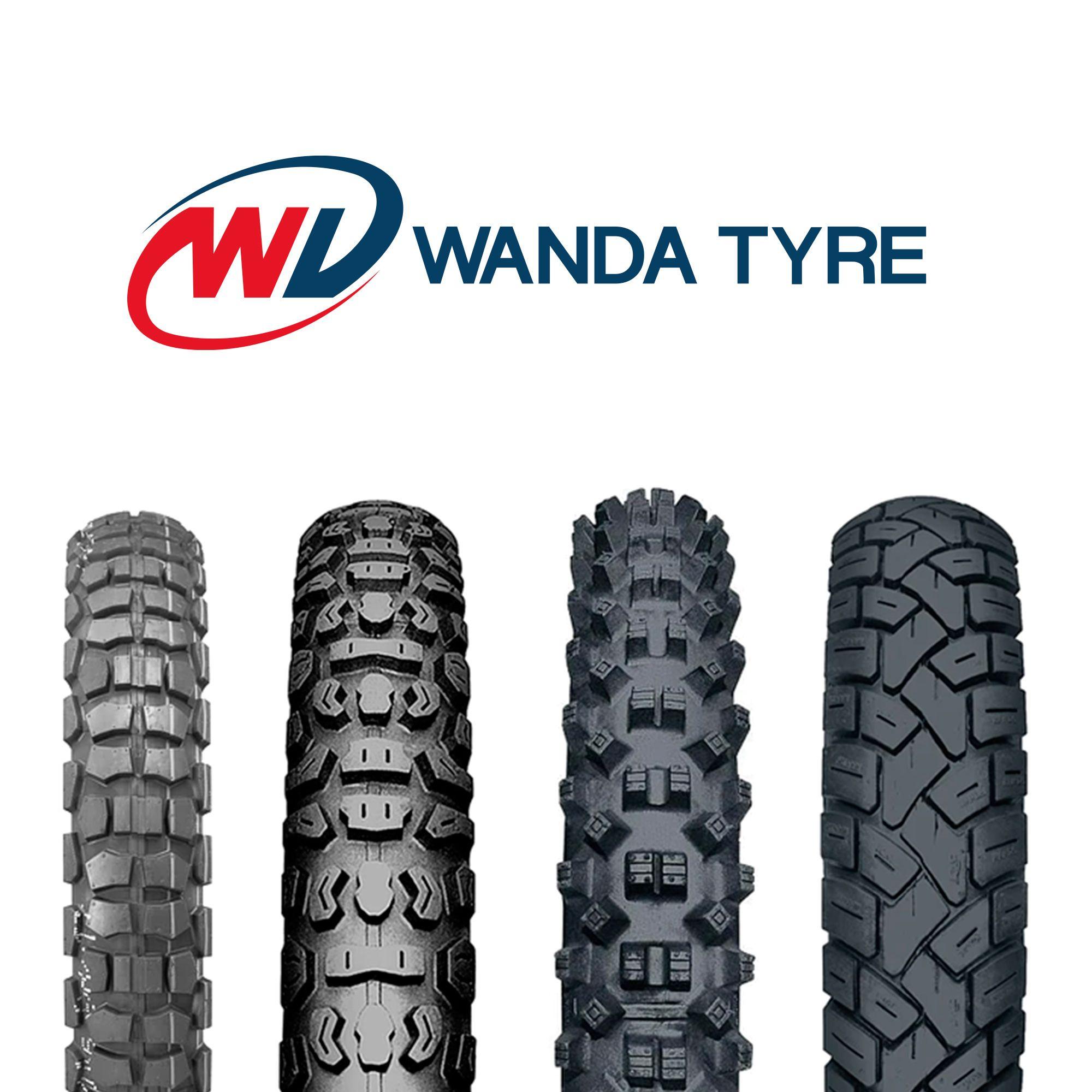 Neumático Wanda Moto P262 80/100x21 6PR/TT Negro-1