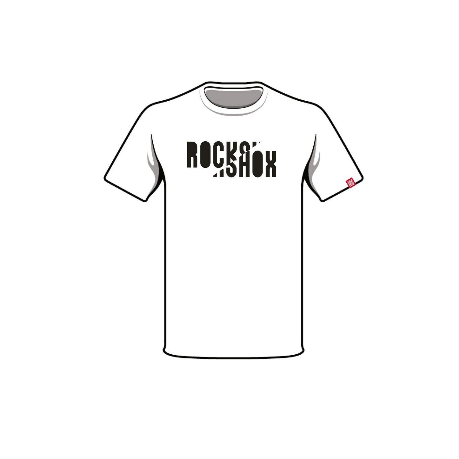 Polera RockShox Manga Corta R2208 Blanco-0