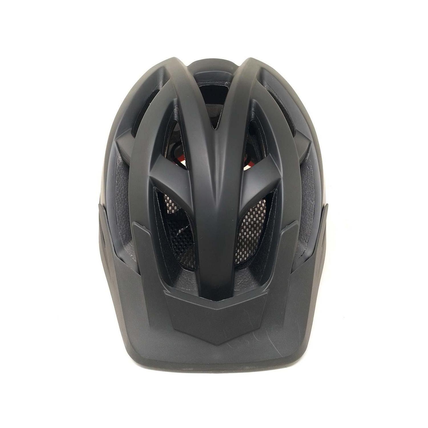 Casco Radical Mountain MTB Enduro Negro Rojo L 58-59cm-3