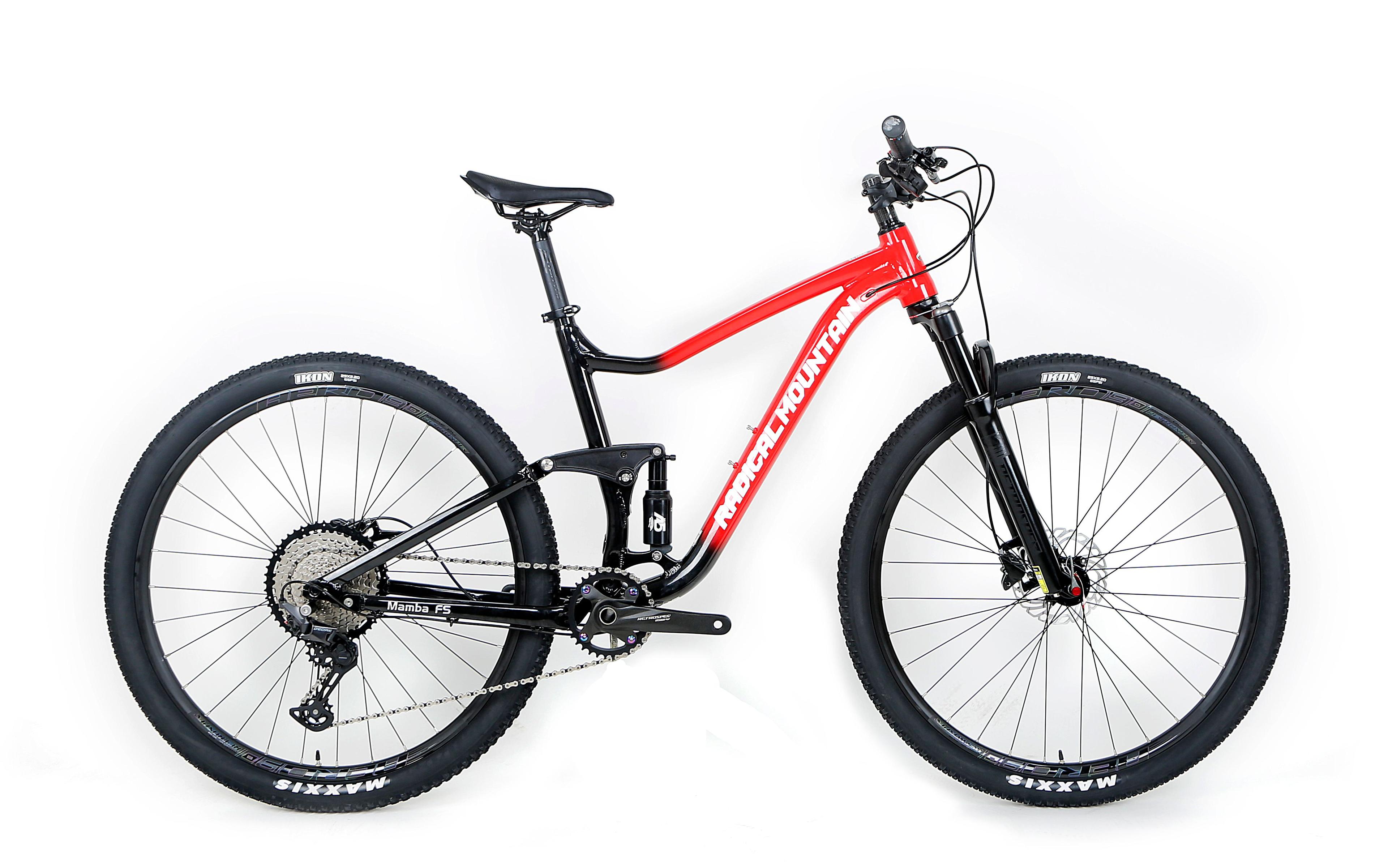 Bicicleta 29 Suspension Mamba Roja Radical Mountain-0