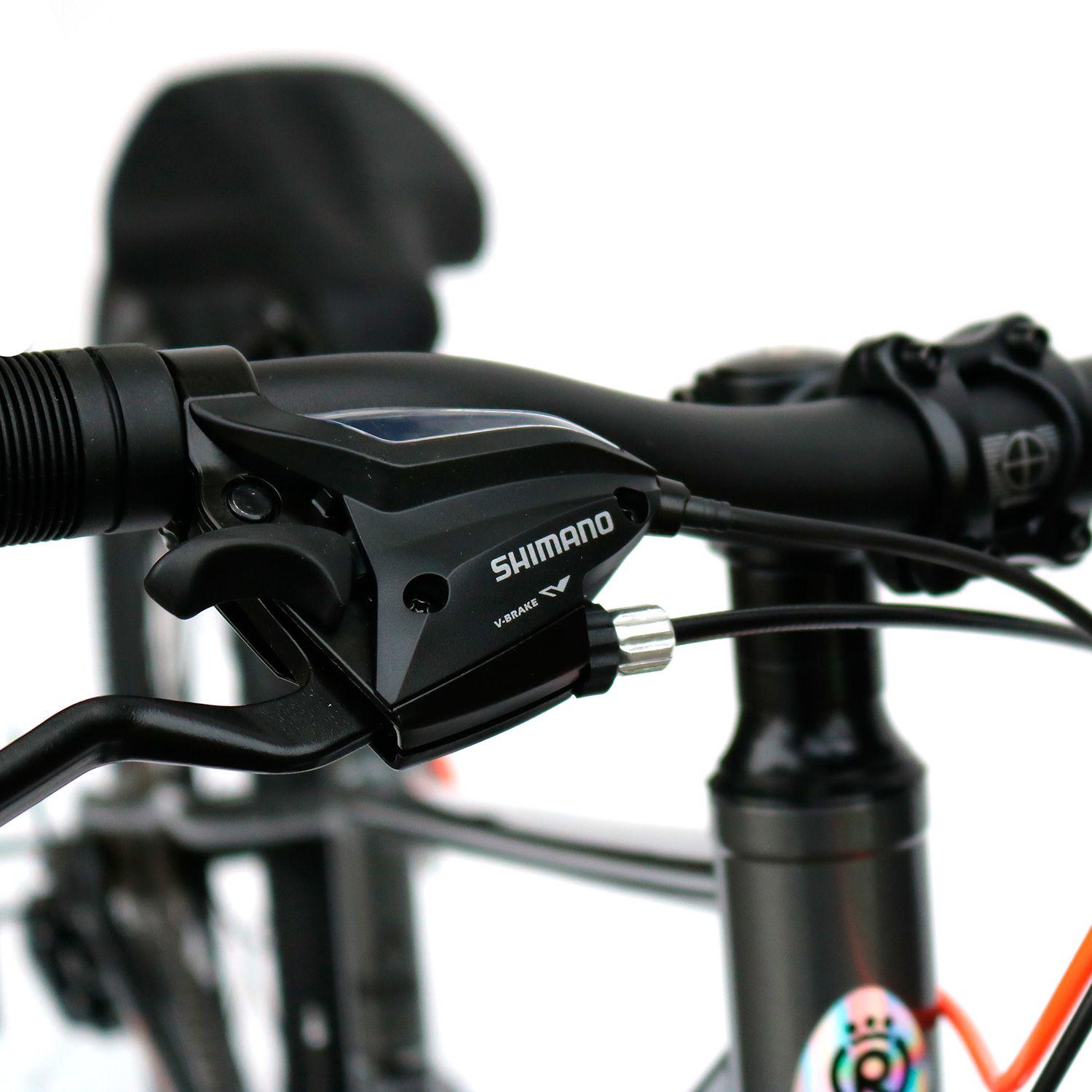Bicicleta Royal Baby Crown MTB JR 21V 24" Aluminio Gris-4