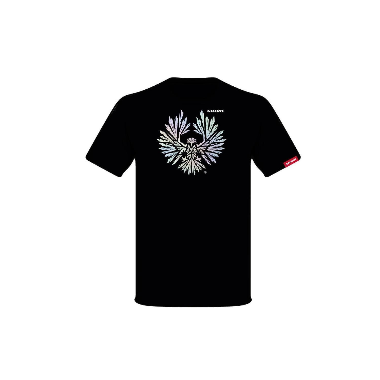 Polera SRAM Manga Corta Eagle Negro-0
