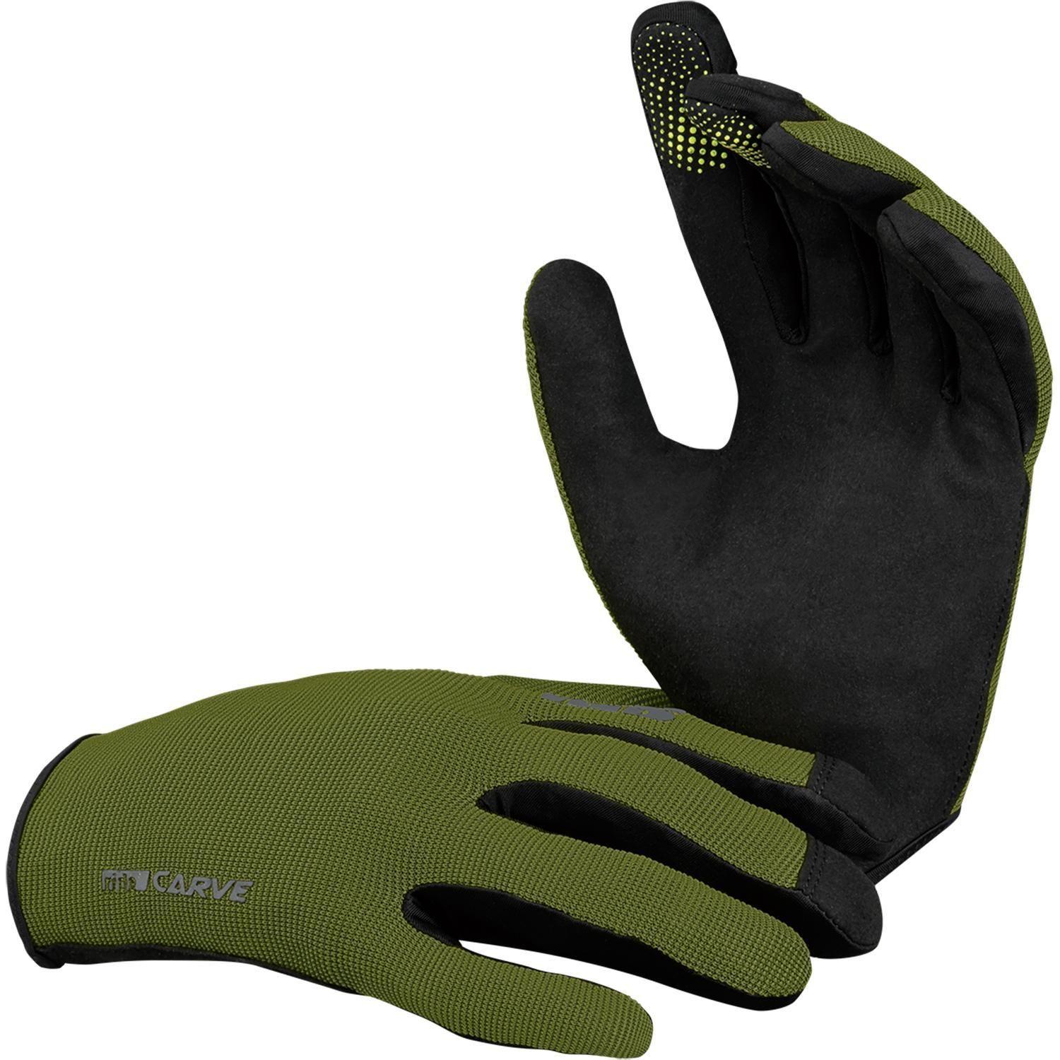Guantes IXS Infantil JR Carve Oliva KM-0