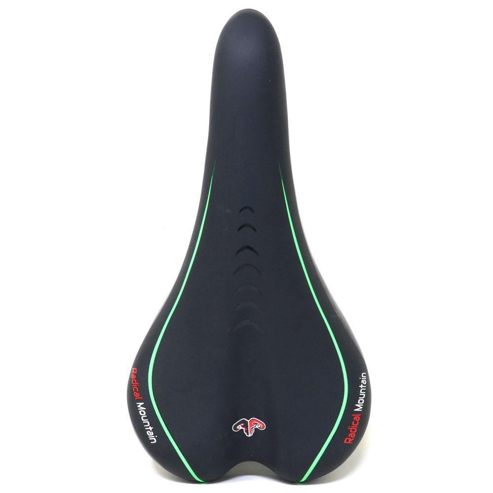 Asiento MTB Negro/Verde Radical Mountain-2