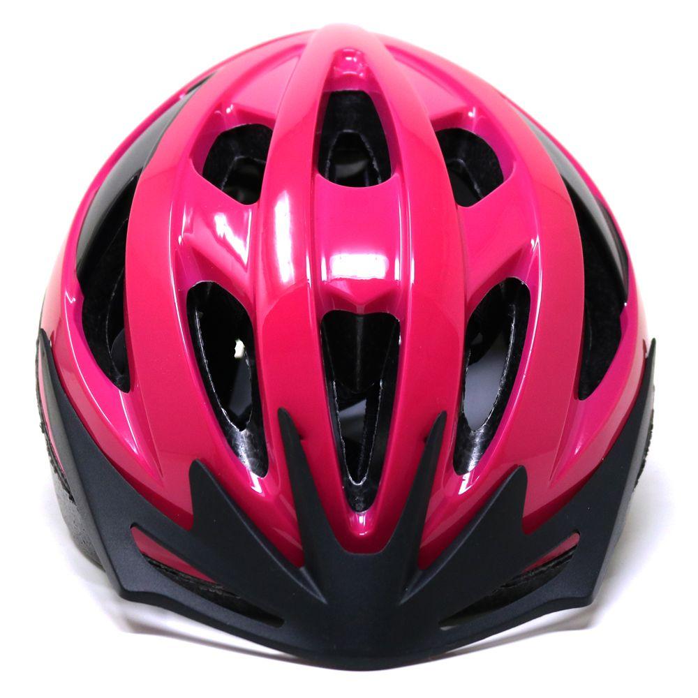 Casco Radical Mountain MTB NT Con Luz Fucsia Negro M 56-57cm-0
