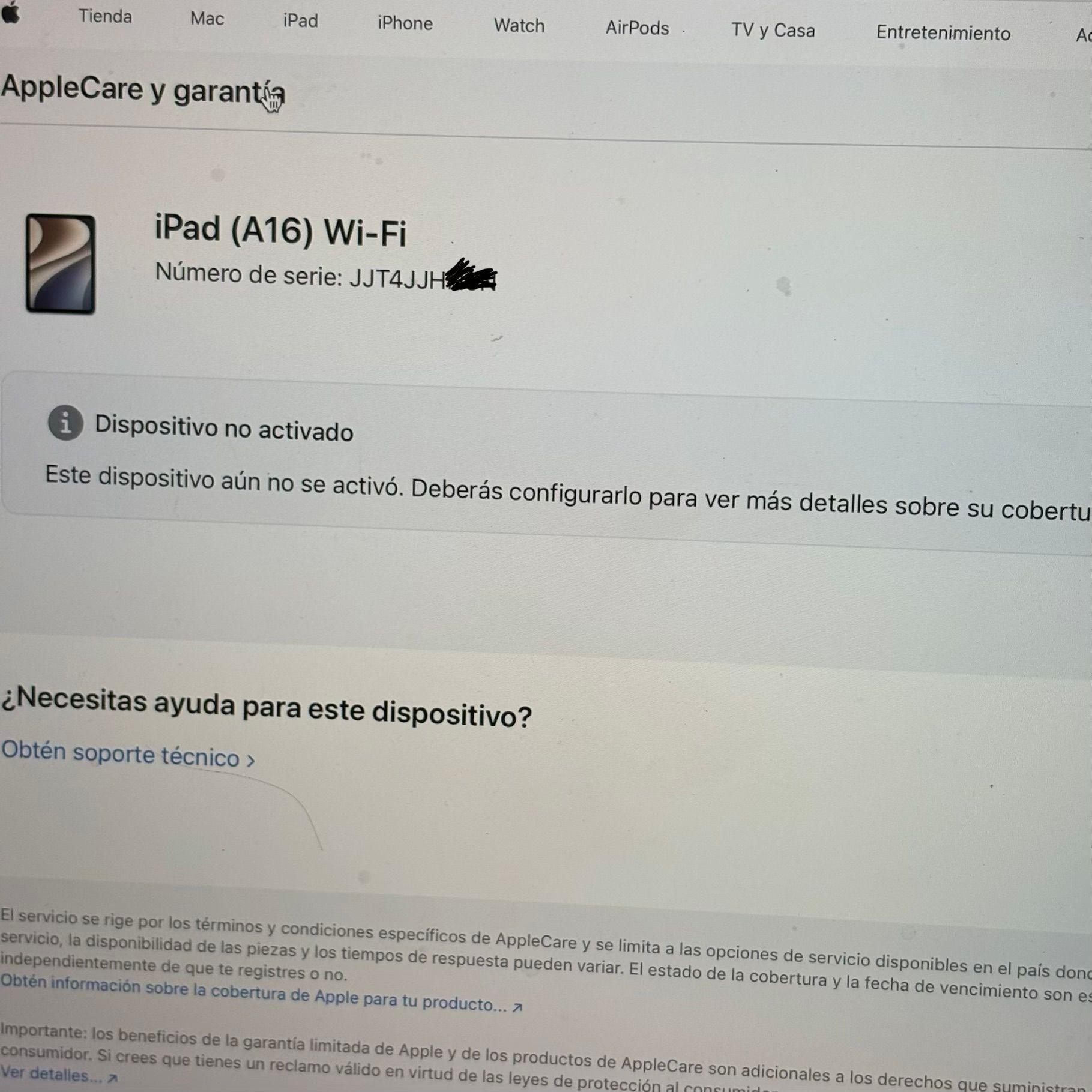 iPad A16 256GB NUEVO Wifi Rosado-2