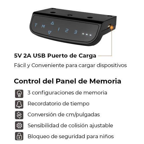 Escritorio El ctrico 3 Memorias 140X70X1 8CM-5