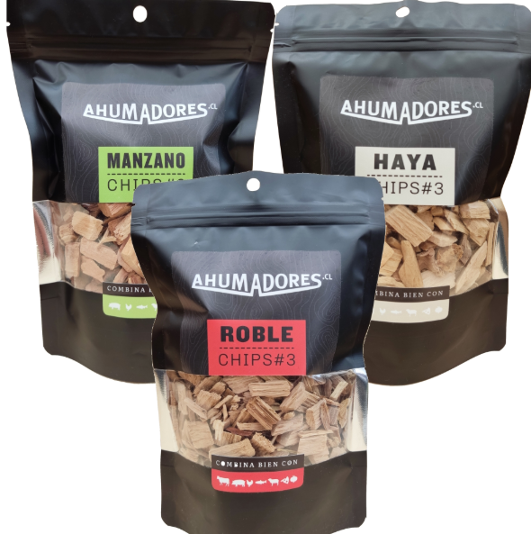 Pack 3 Chip #3 Madera para Ahumar 10-25mm-0