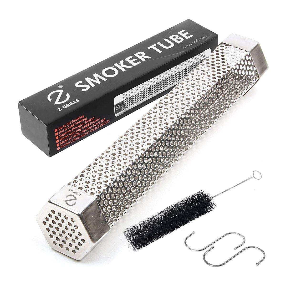 Pack Regalo Tubo Ahumador a Pellet + 2K Pellet + Sazonador-3