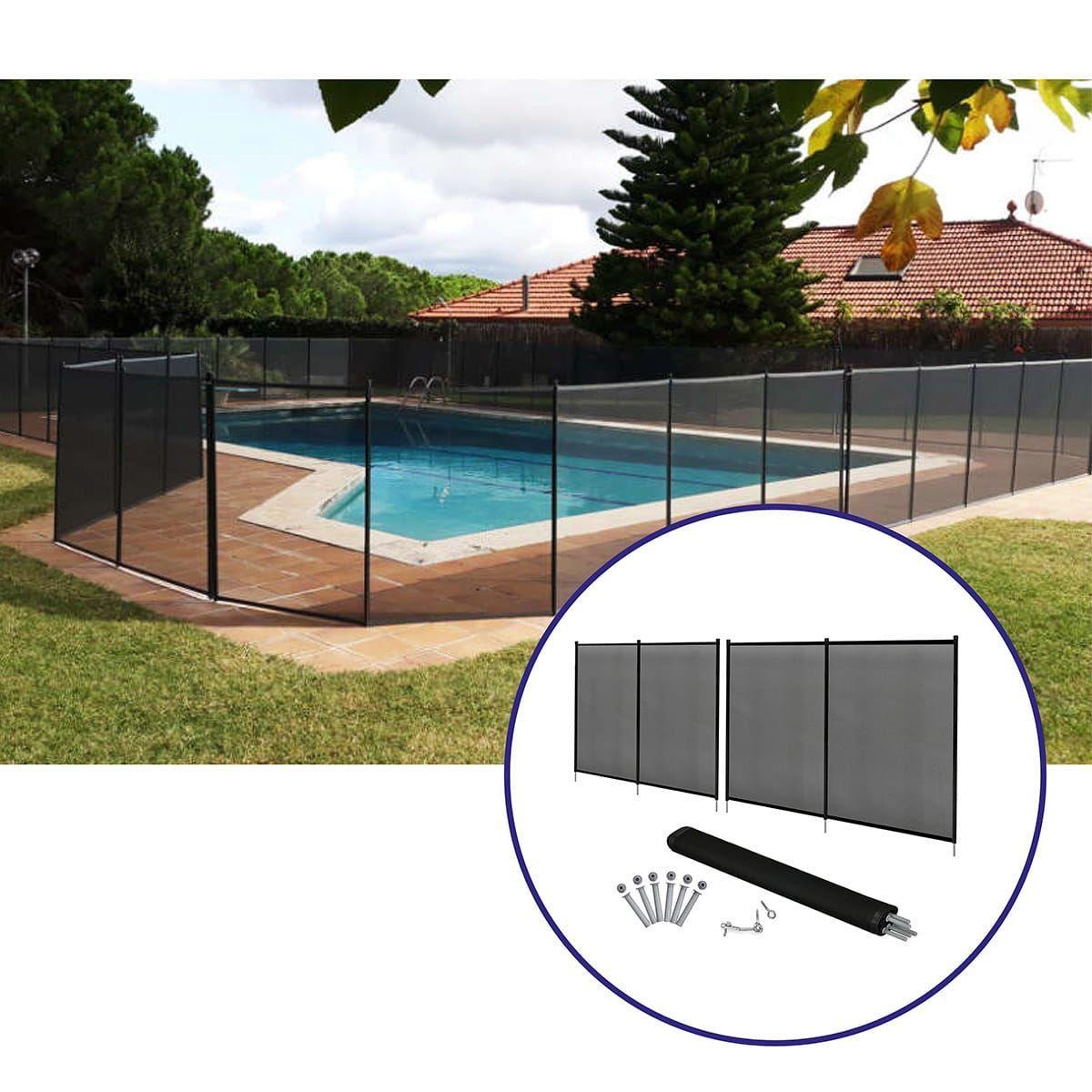 Pack 2 Rejas Cortas de Proteccion para Piscina 2 Cuerpos-0